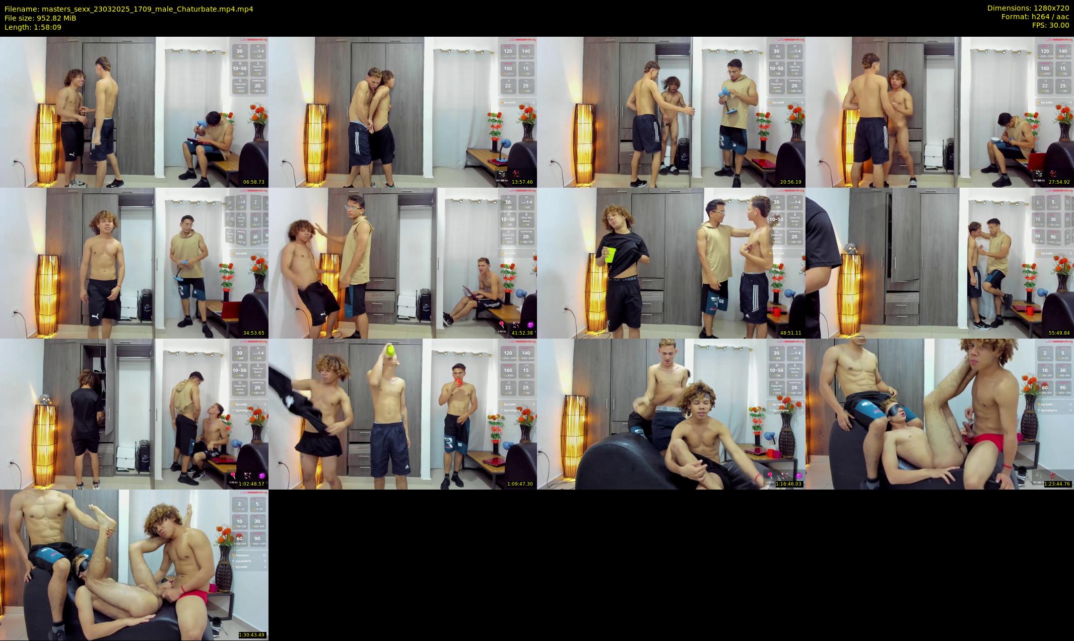 masters_sexx — 119 minute Chaturbate male cam show recording, 720p, Mar 23, 2025