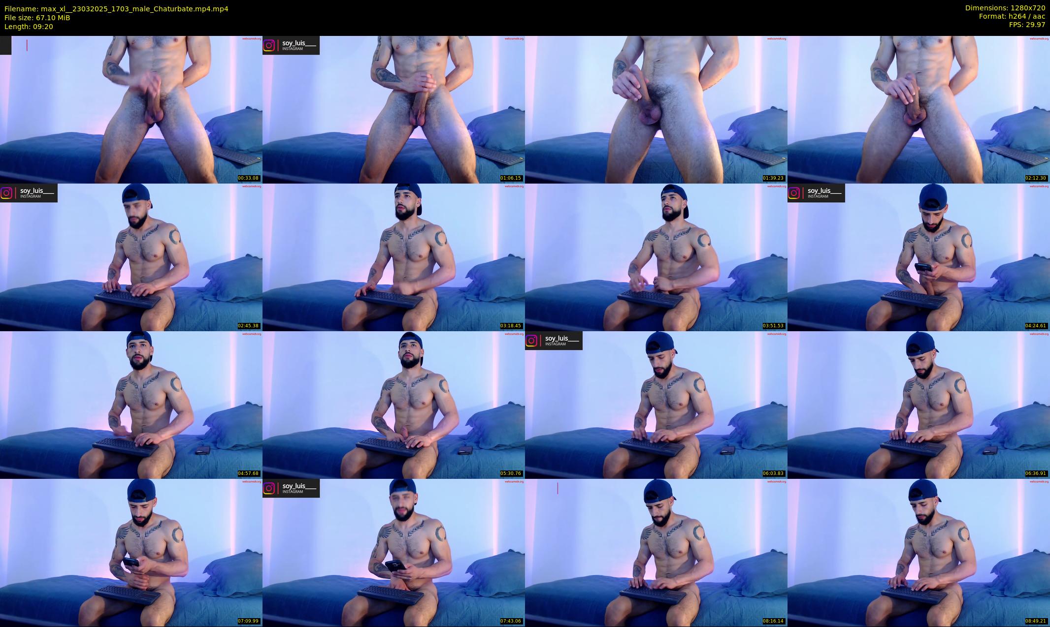 max_xl_ — 10 minute Chaturbate male cam show recording, 720p, Mar 23, 2025