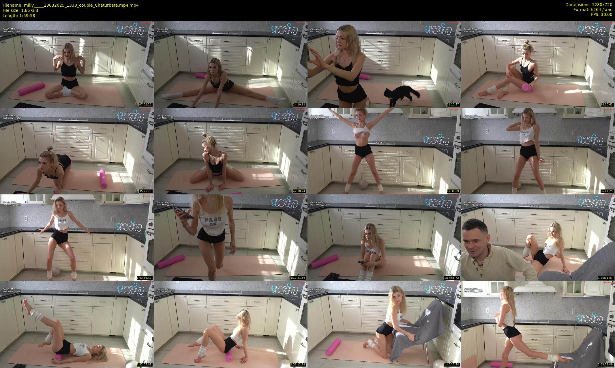 milly____ — 120 minute Chaturbate couple cam show recording, 720p, Mar 23, 2025