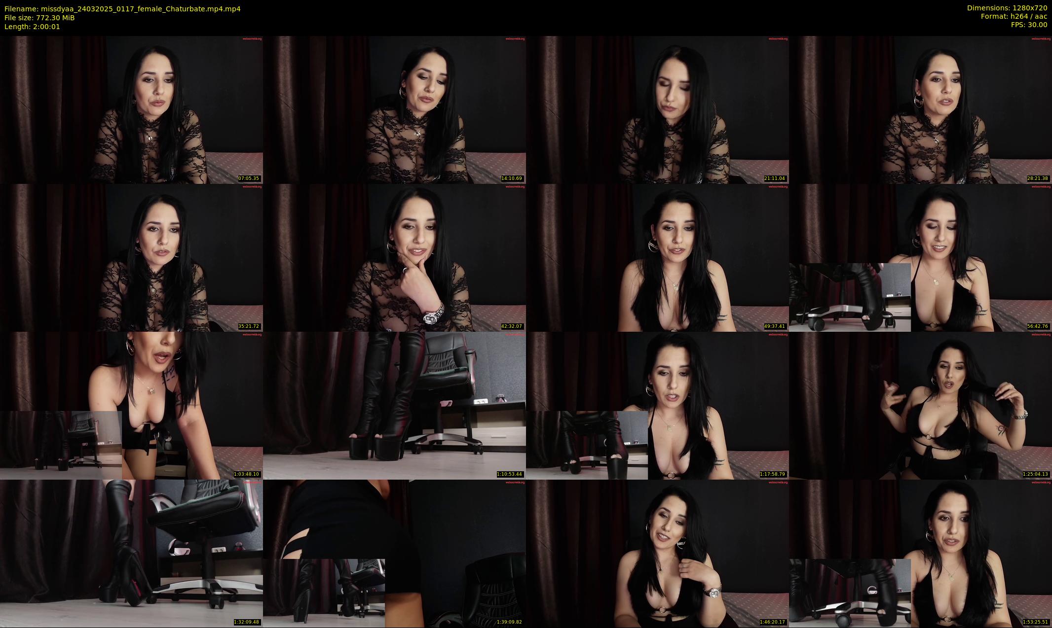 missdyaa — 121 minute Chaturbate female cam show recording, 720p, Mar 24, 2025