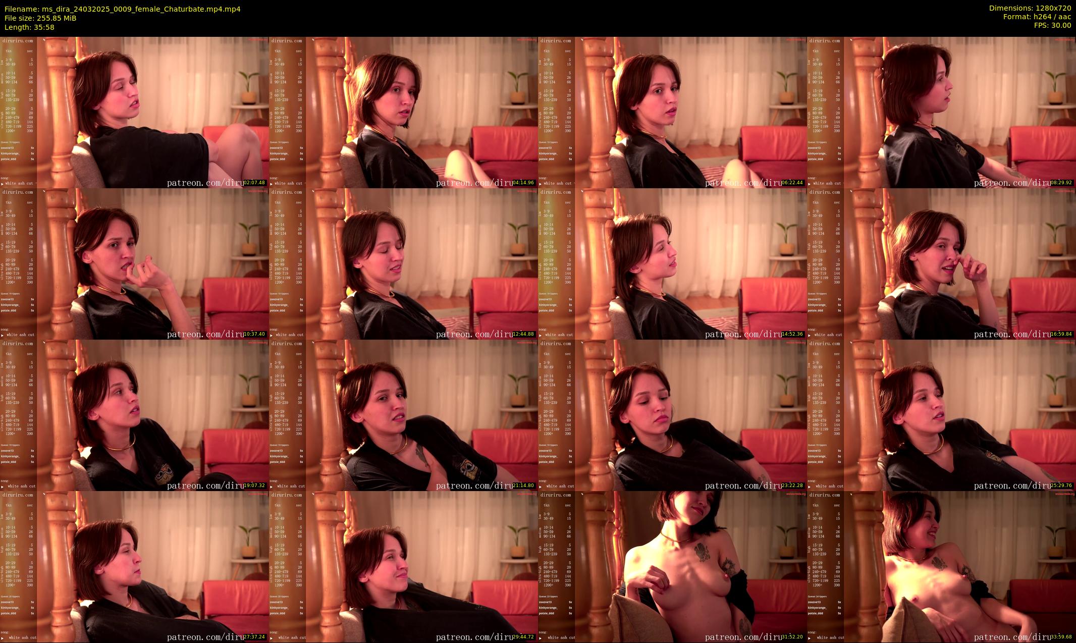 ms_dira — 36 minute Chaturbate female cam show recording, 720p, Mar 24, 2025