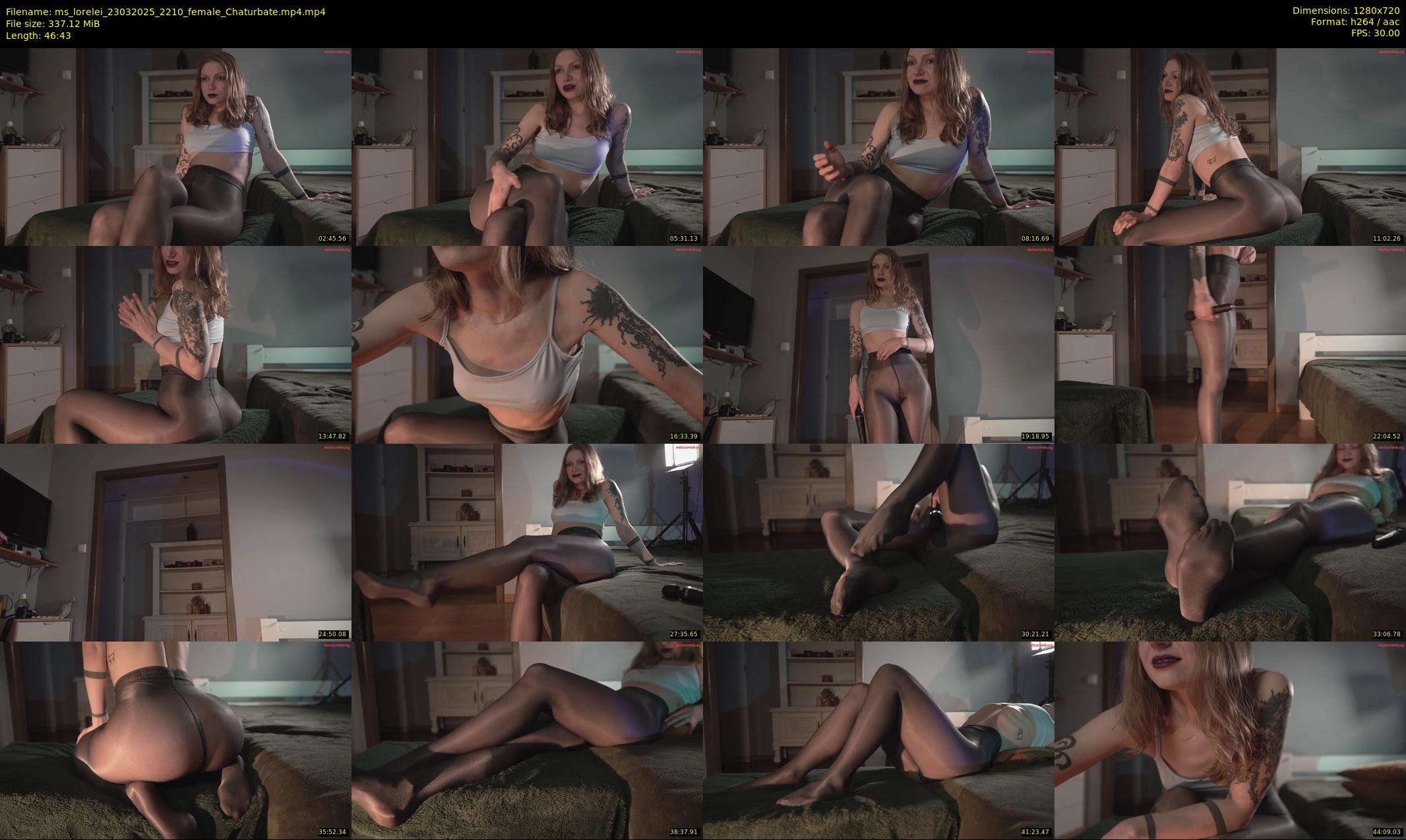 ms_lorelei — 47 minute Chaturbate female cam show recording, 720p, Mar 23, 2025
