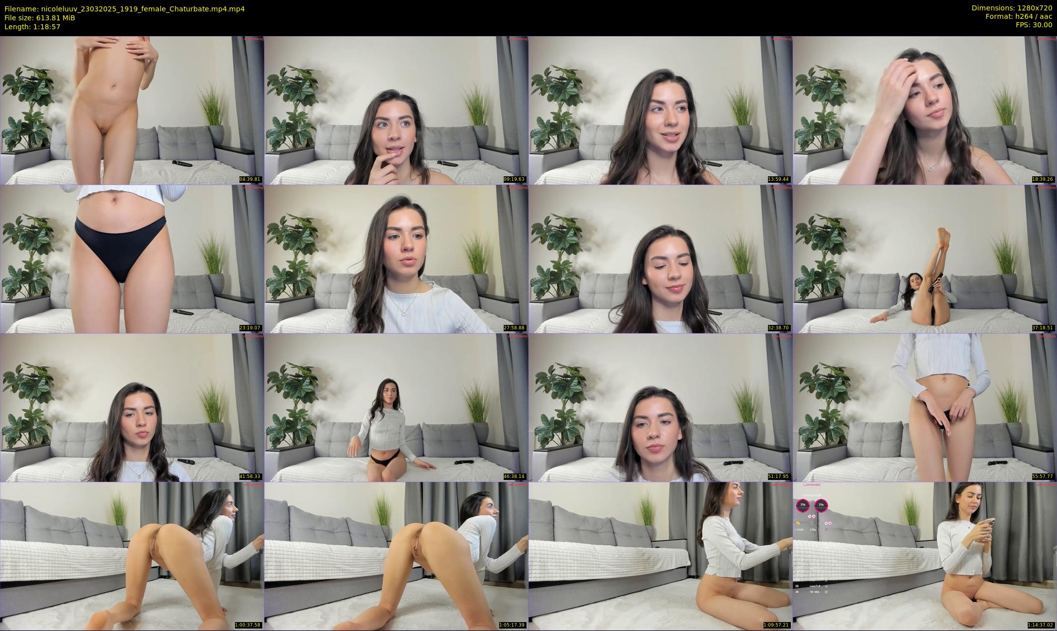 nicoleluuv — 79 minute Chaturbate female cam show recording, 720p, Mar 23, 2025
