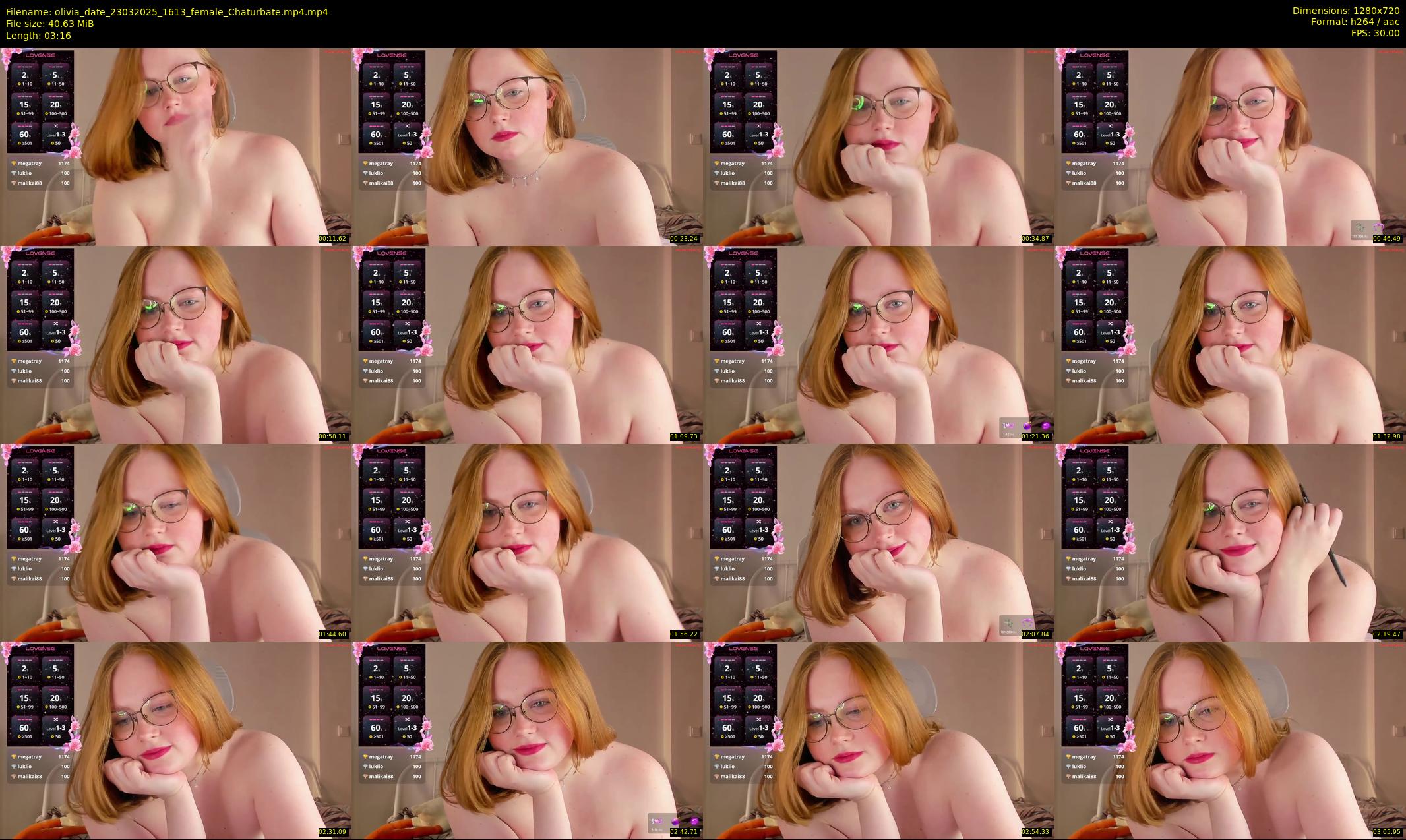 olivia_date — 4 minute Chaturbate female cam show recording, 720p, Mar 23, 2025