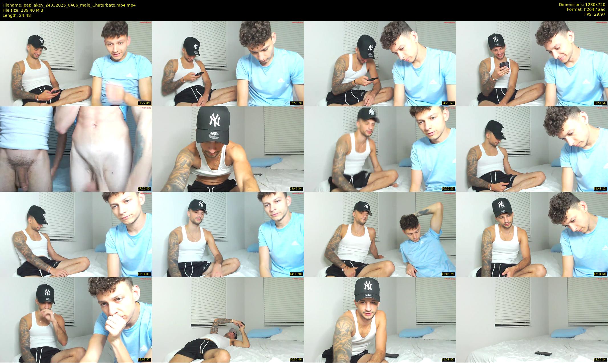 papijakey — 25 minute Chaturbate male cam show recording, 720p, Mar 24, 2025