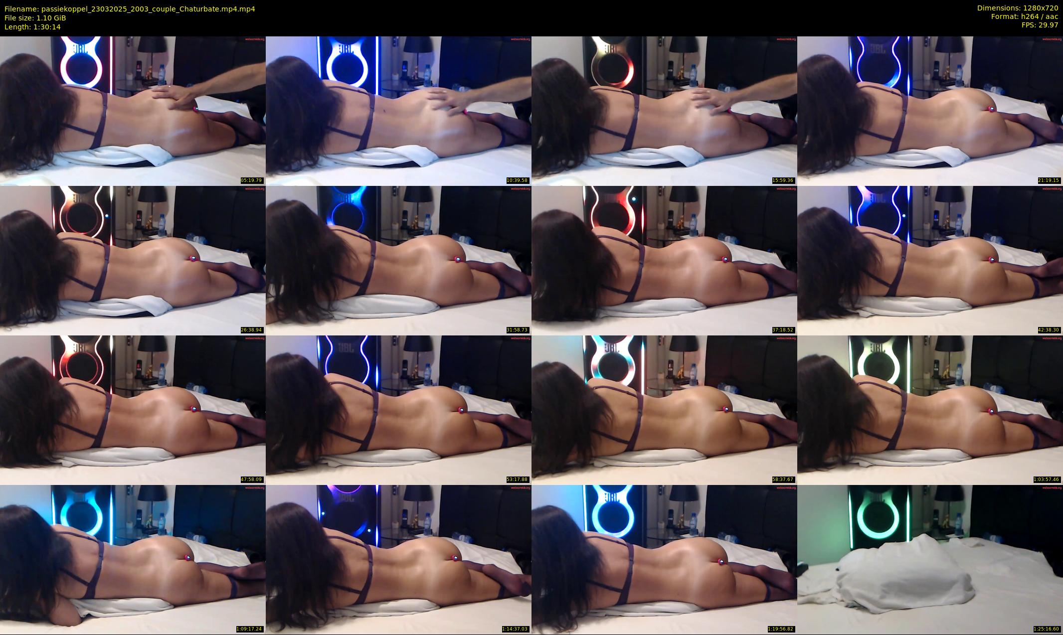 passiekoppel — 91 minute Chaturbate couple cam show recording, 720p, Mar 23, 2025