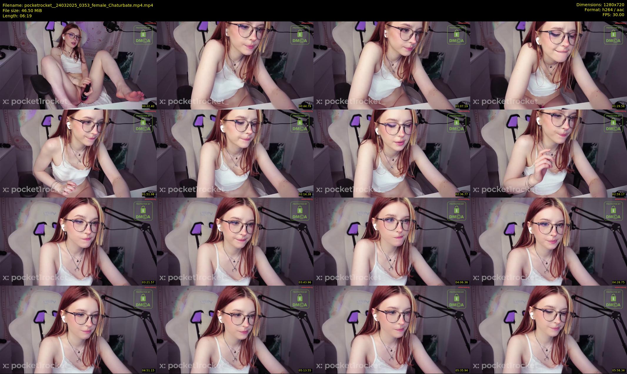 pocketrocket_ — 7 minute Chaturbate female cam show recording, 720p, Mar 24, 2025
