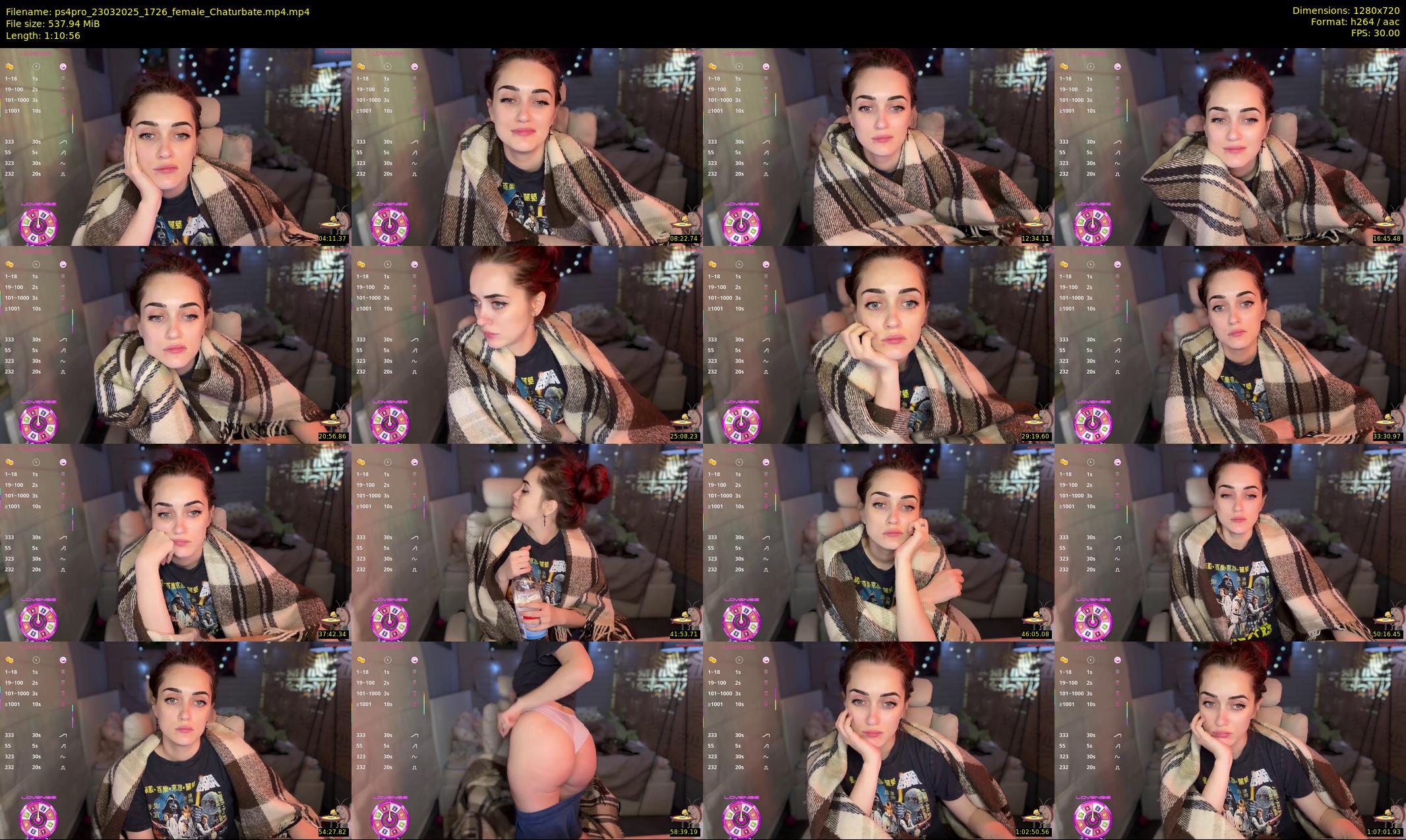 ps4pro — 71 minute Chaturbate female cam show recording, 720p, Mar 23, 2025