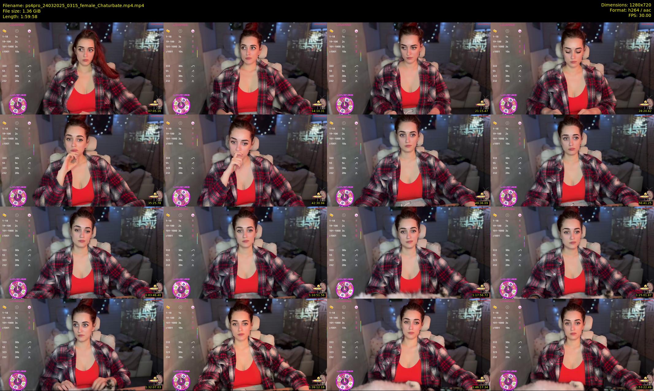 ps4pro — 120 minute Chaturbate female cam show recording, 720p, Mar 24, 2025