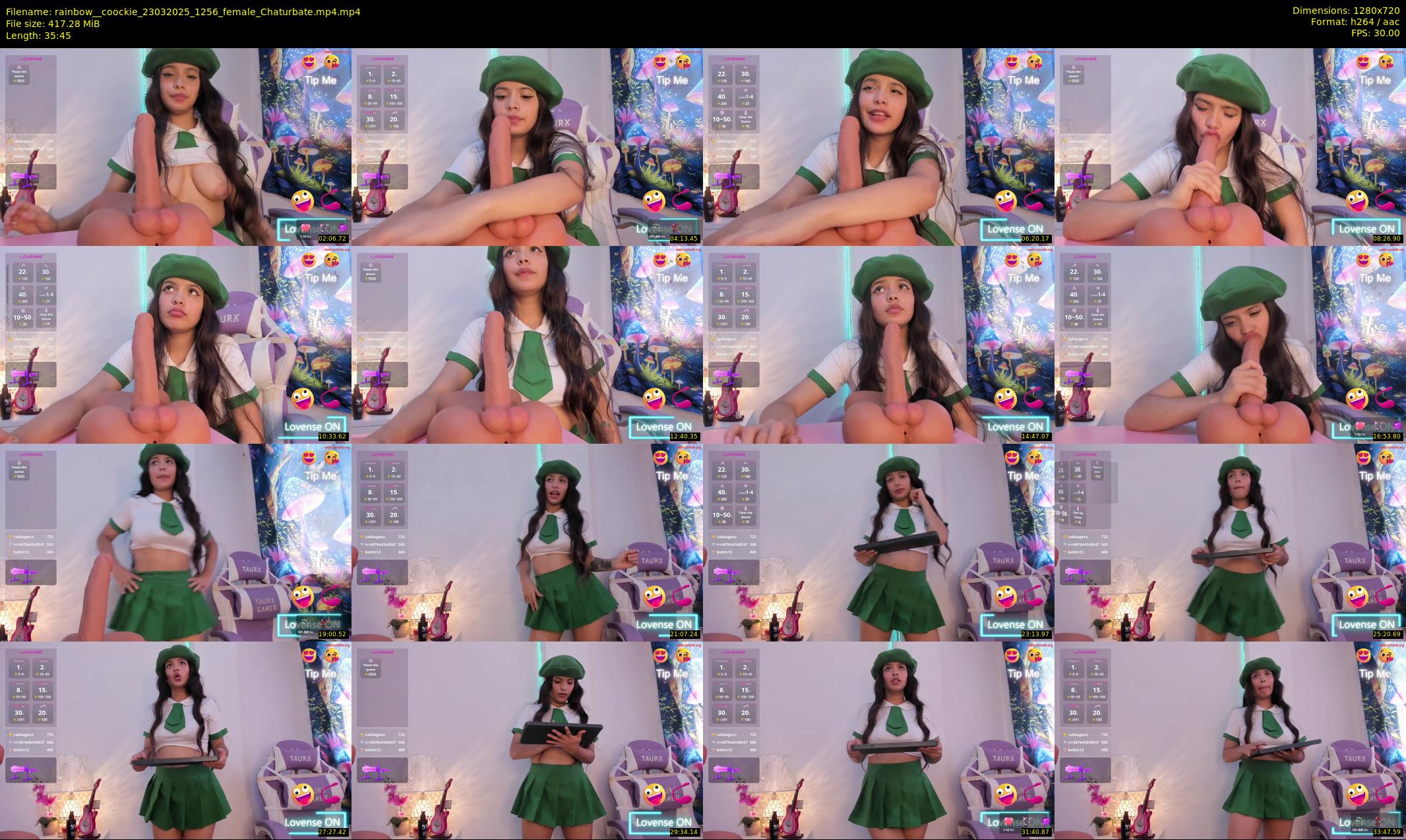rainbow__coockie — 36 minute Chaturbate female cam show recording, 720p, Mar 23, 2025
