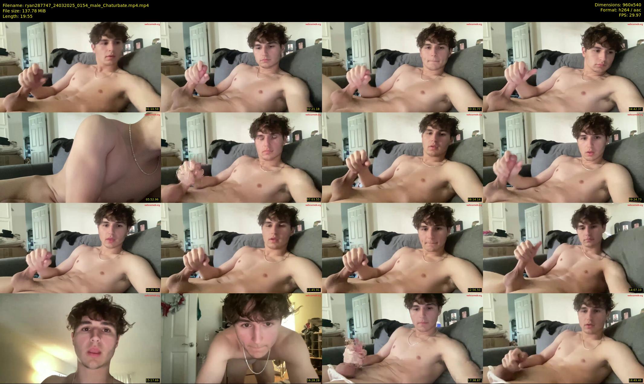 ryan287747 — 20 minute Chaturbate male cam show recording, 480p, Mar 24, 2025