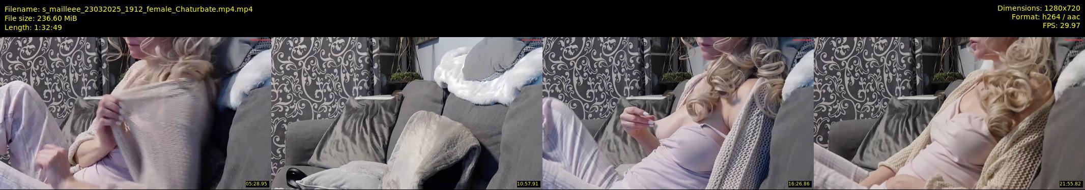 s_mailleee — 93 minute Chaturbate female cam show recording, 720p, Mar 23, 2025