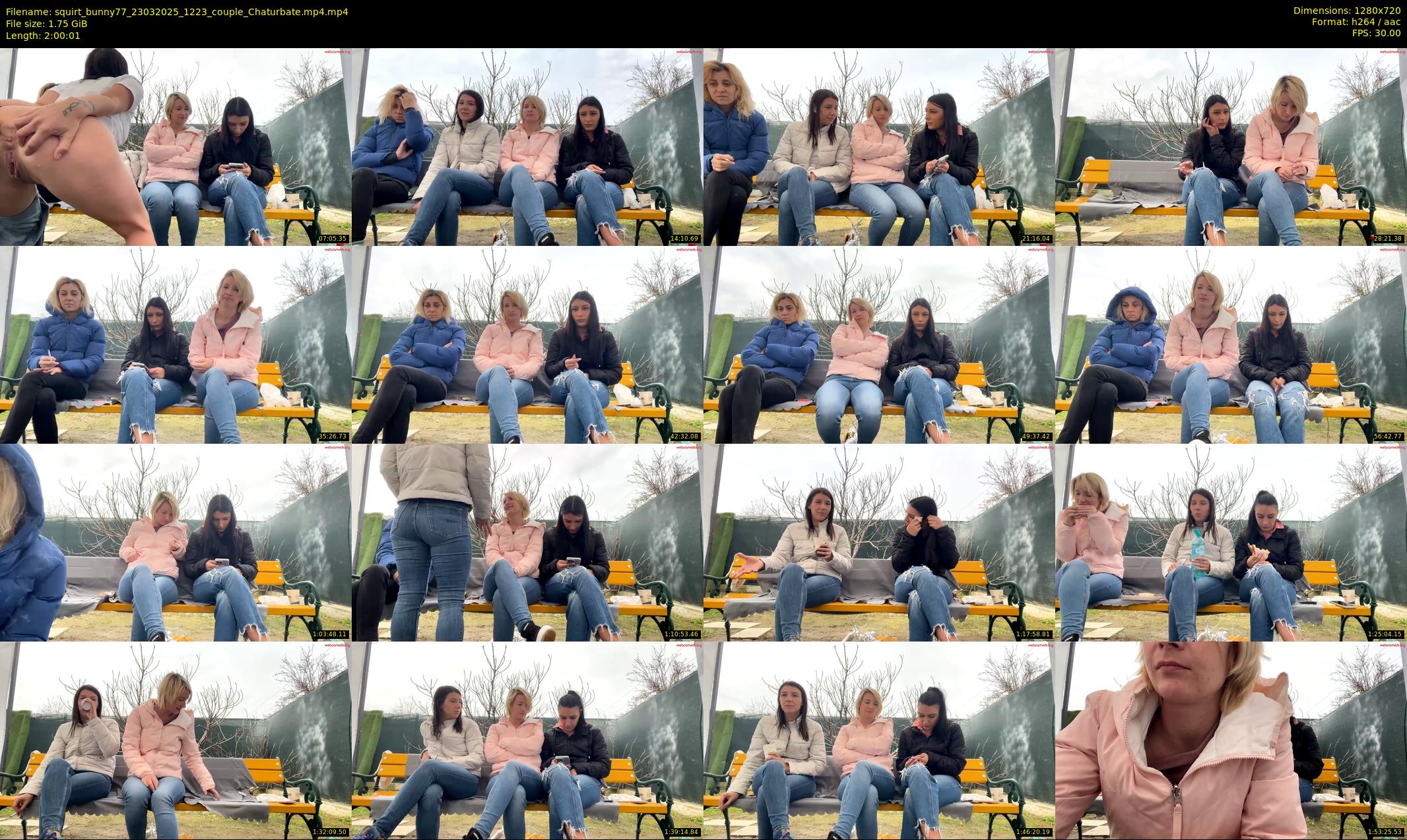 squirt_bunny77 — 121 minute Chaturbate couple cam show recording, 720p, Mar 23, 2025