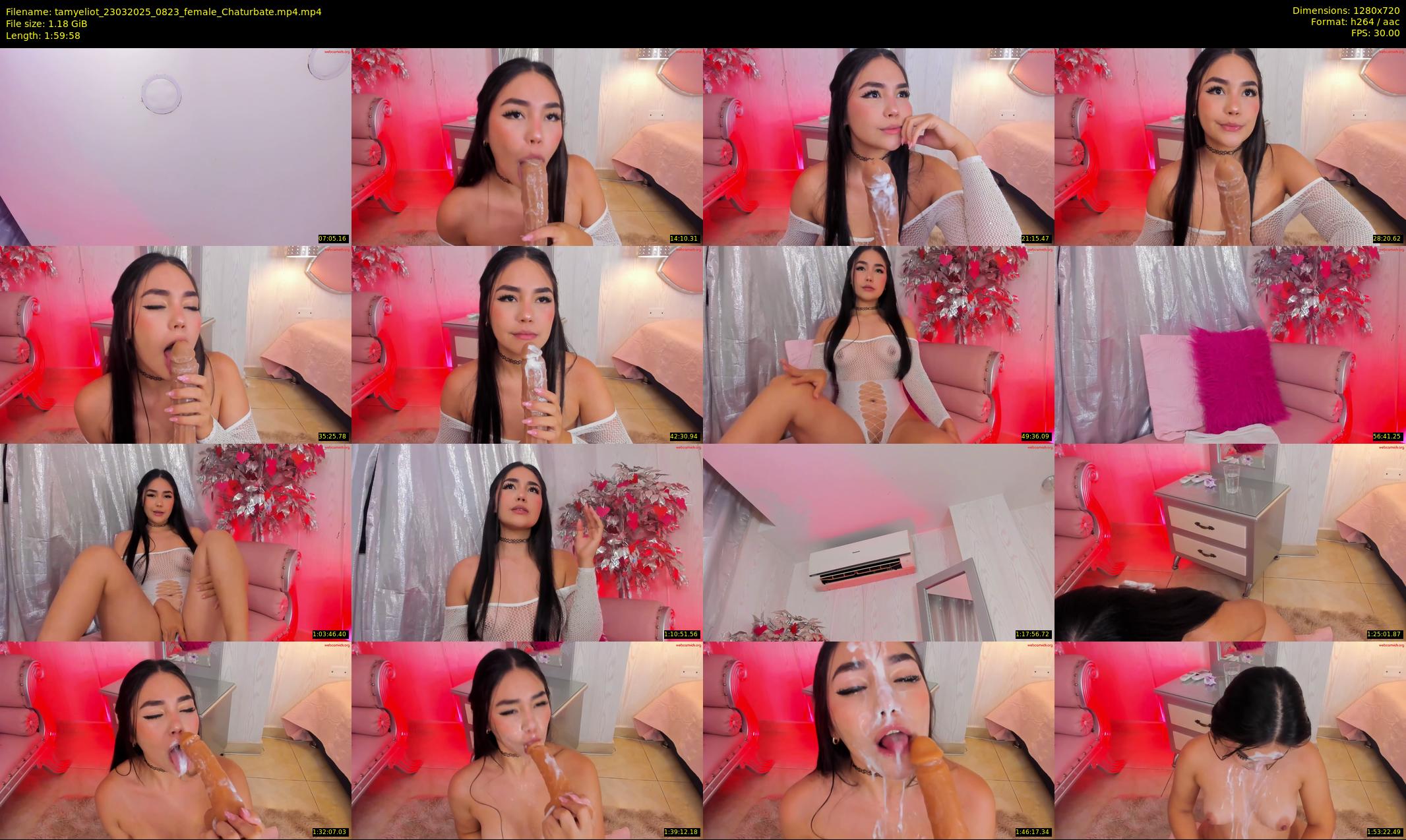 tamyeliot — 120 minute Chaturbate female cam show recording, 720p, Mar 23, 2025