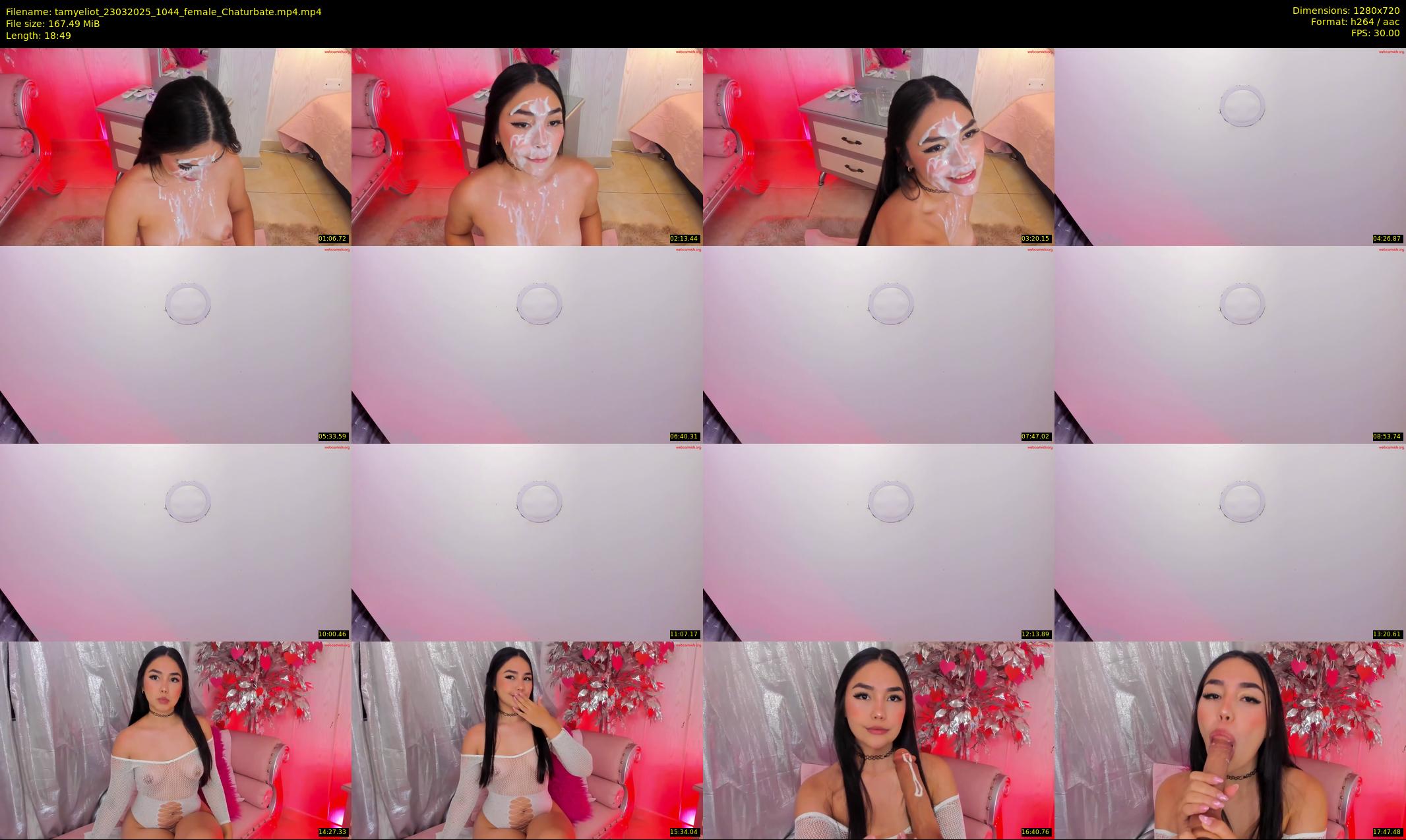 tamyeliot — 19 minute Chaturbate female cam show recording, 720p, Mar 23, 2025