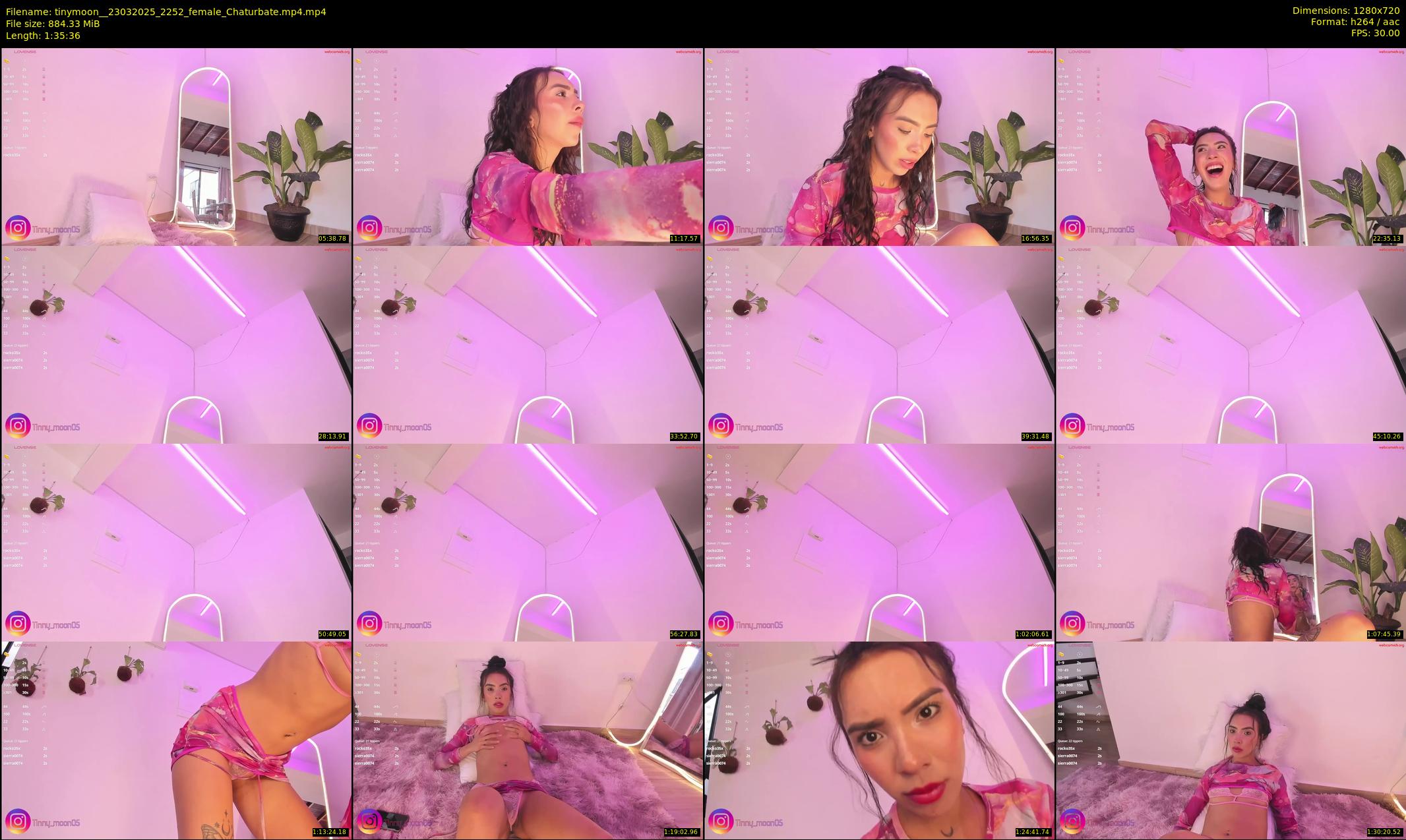 tinymoon_ — 96 minute Chaturbate female cam show recording, 720p, Mar 23, 2025