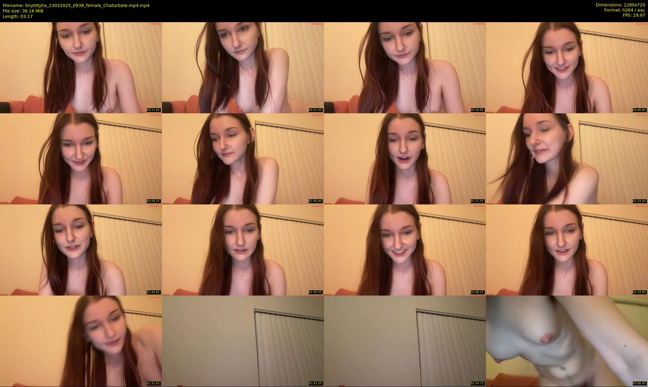 tinytittytia — 4 minute Chaturbate female cam show recording, 720p, Mar 23, 2025