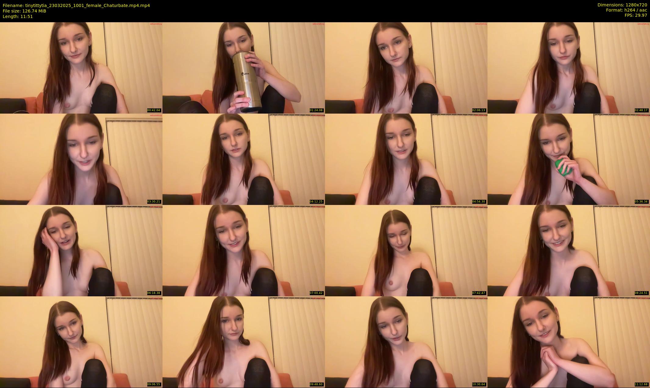tinytittytia — 12 minute Chaturbate female cam show recording, 720p, Mar 23, 2025
