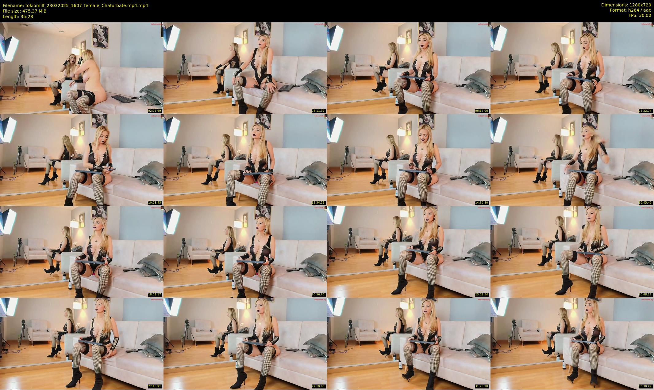 tokiomilf — 36 minute Chaturbate female cam show recording, 720p, Mar 23, 2025