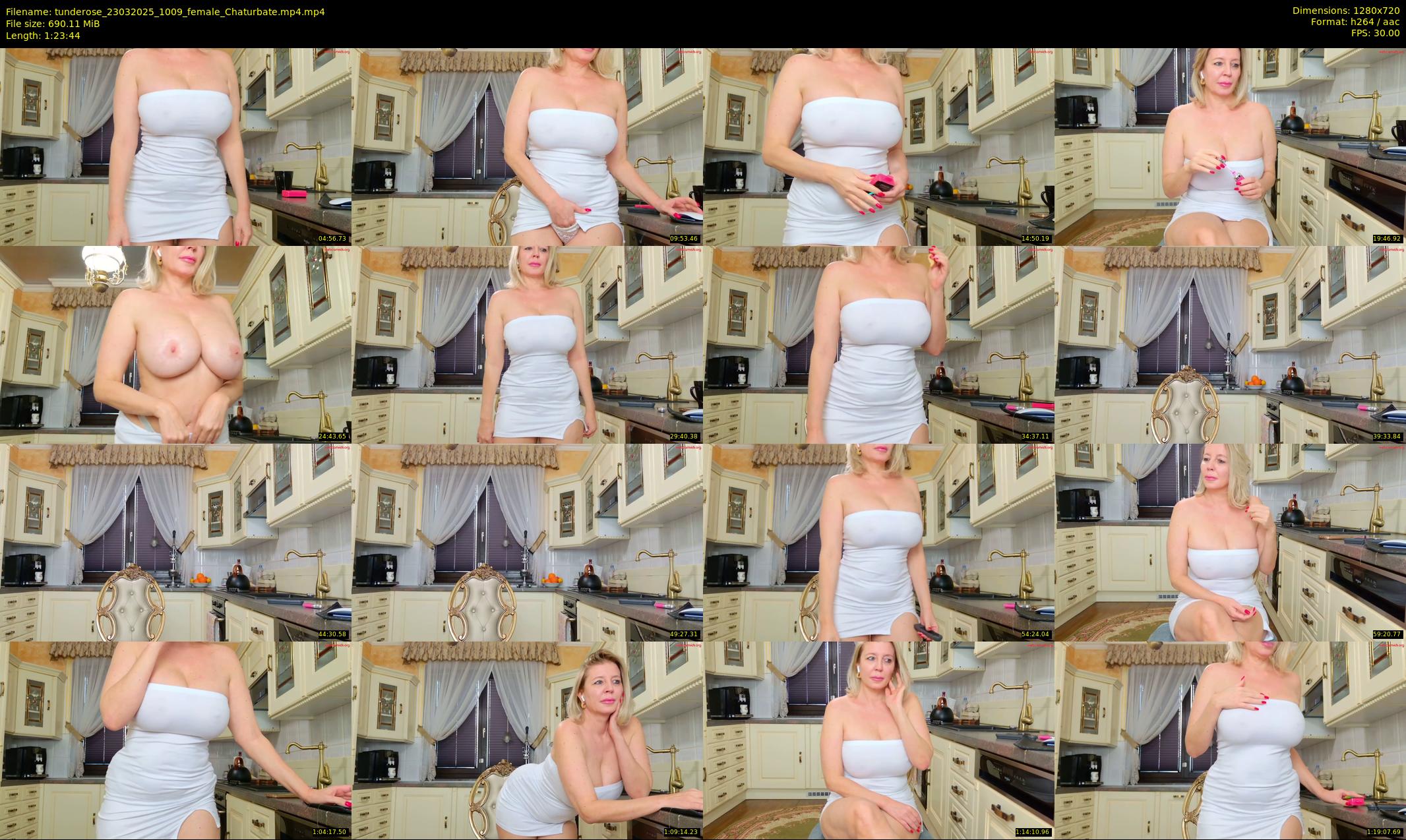 tunderose — 84 minute Chaturbate female cam show recording, 720p, Mar 23, 2025