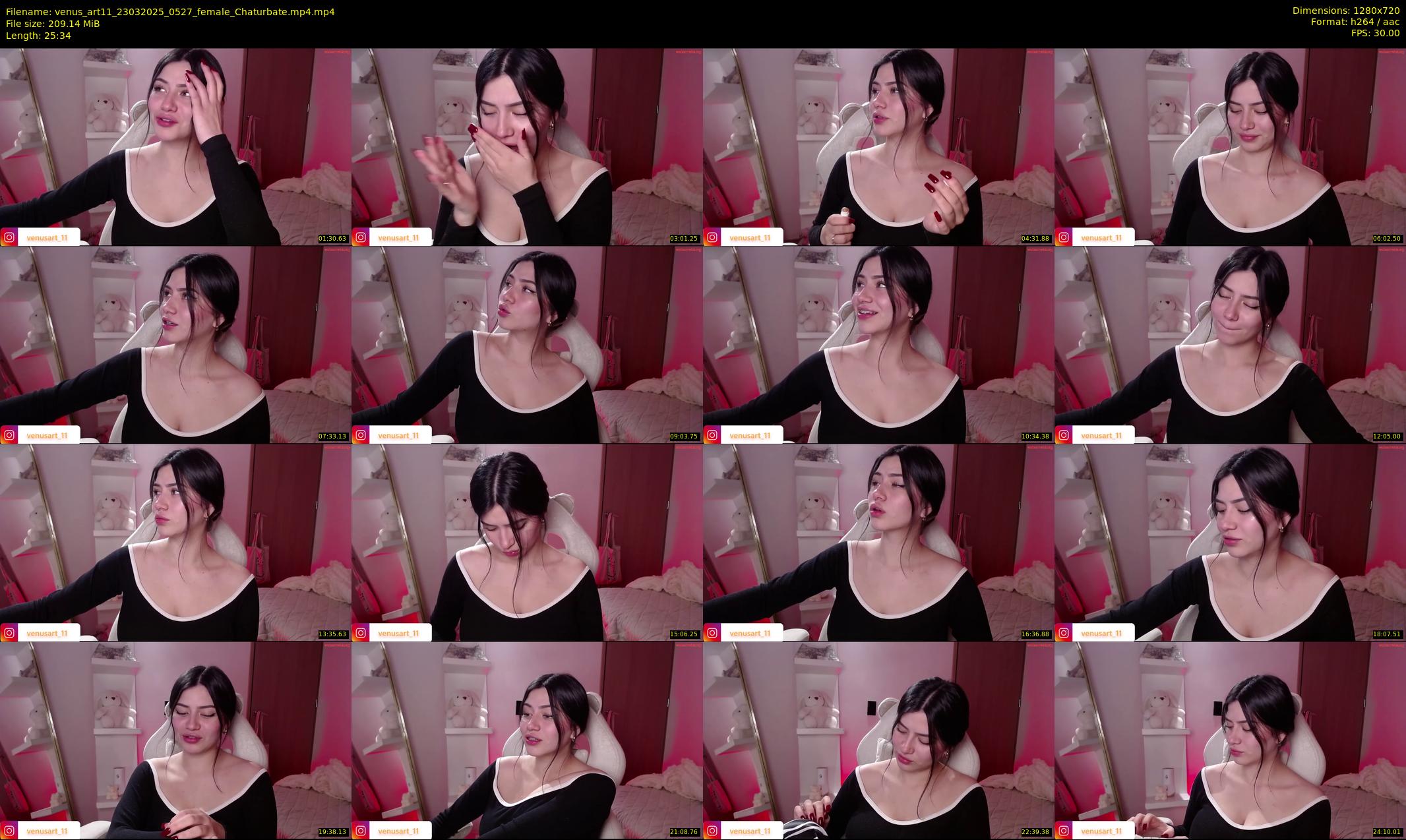 venus_art11 — 26 minute Chaturbate female cam show recording, 720p, Mar 23, 2025