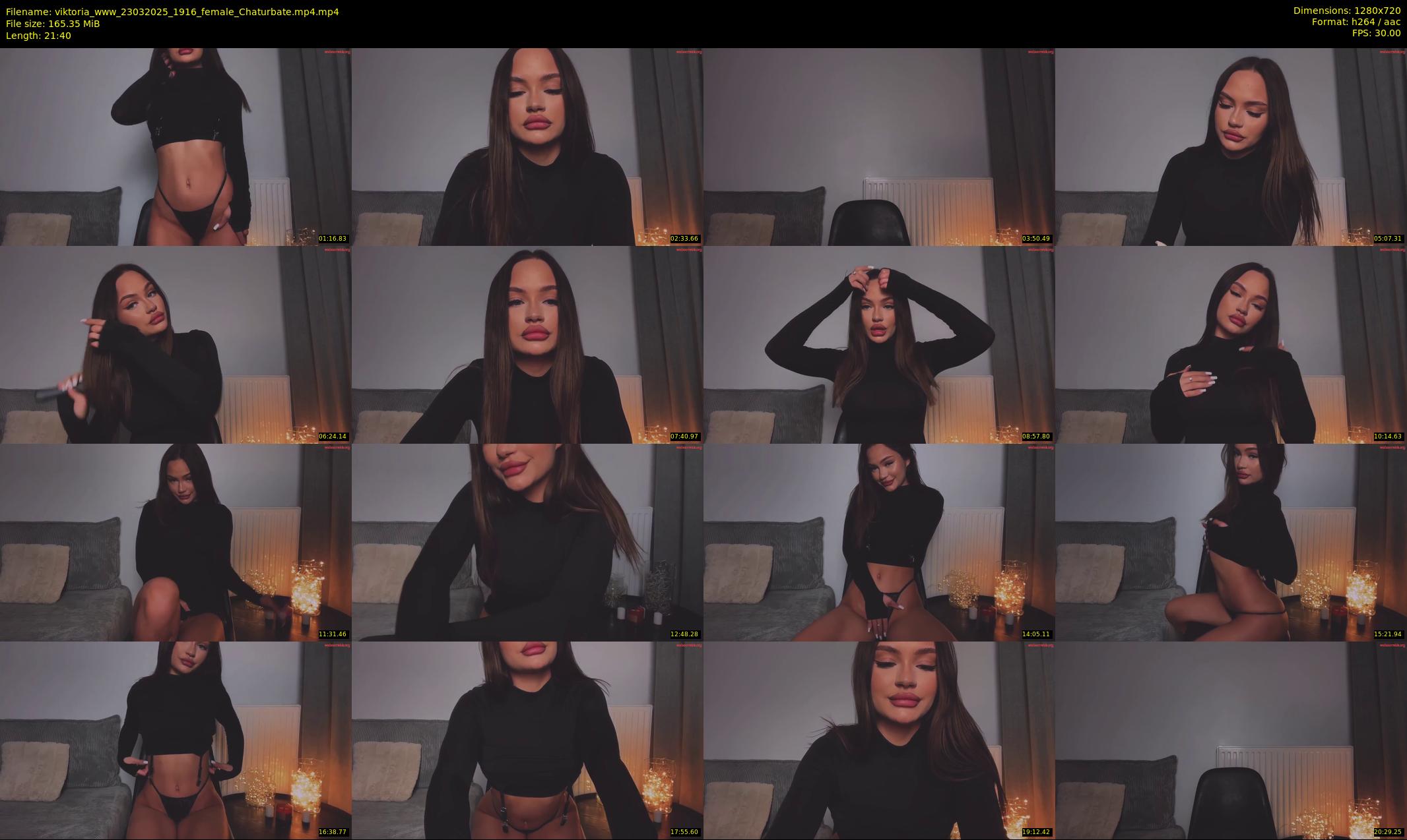 viktoria_www — 22 minute Chaturbate couple cam show recording, 720p, Mar 23, 2025