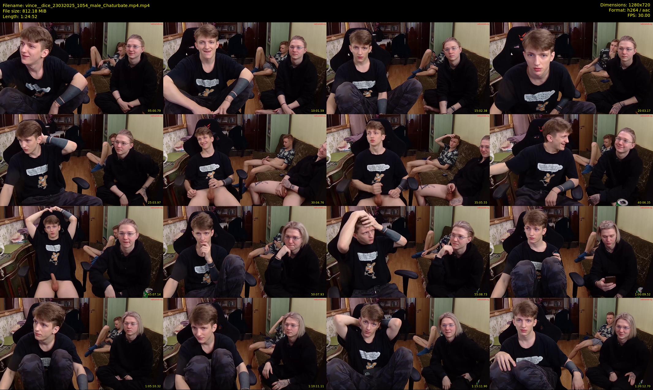 vince__dice — 85 minute Chaturbate male cam show recording, 720p, Mar 23, 2025