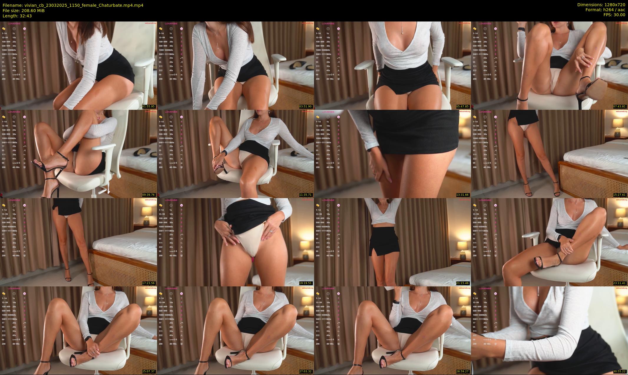 vivian_cb — 33 minute Chaturbate female cam show recording, 720p, Mar 23, 2025