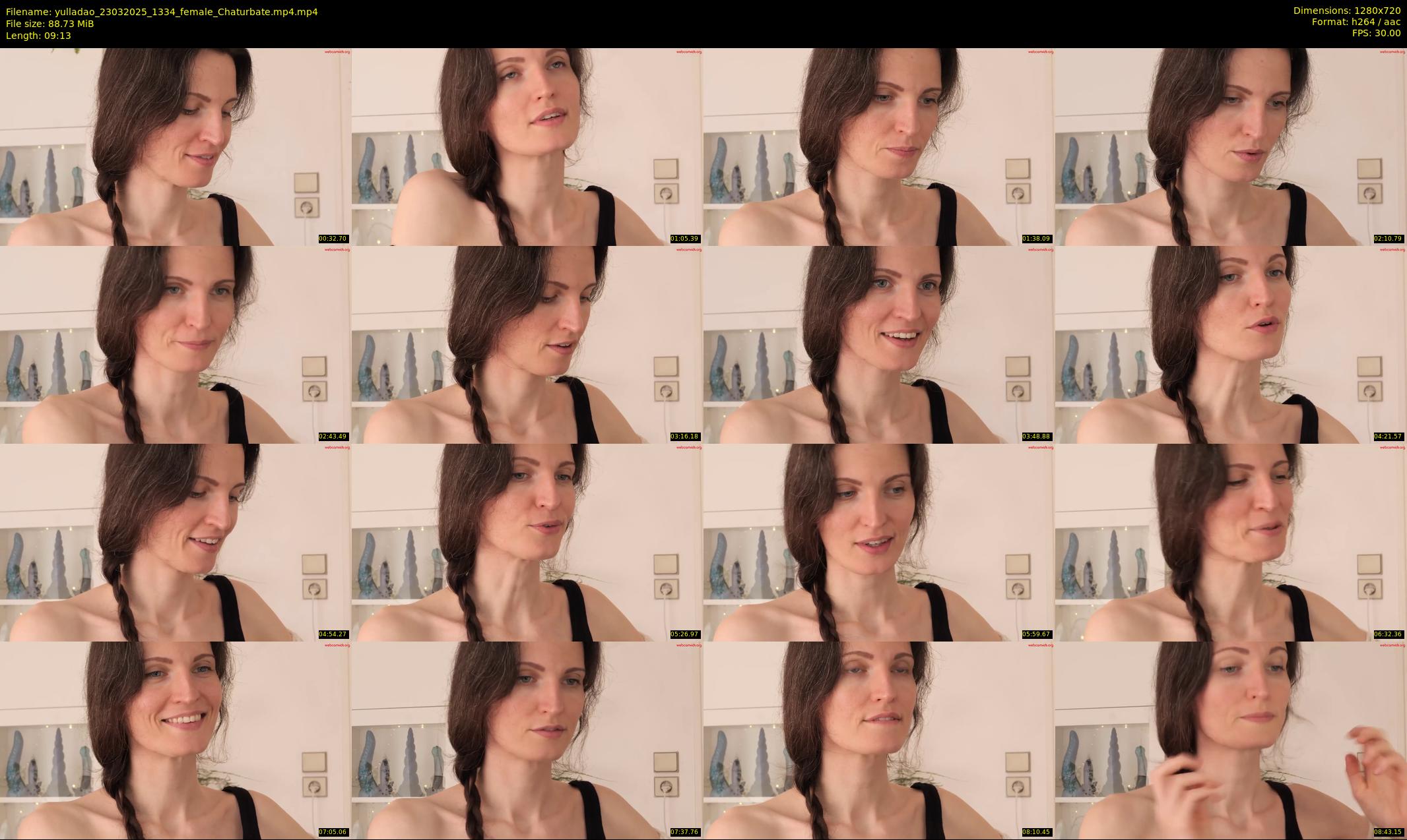 yulladao — 10 minute Chaturbate female cam show recording, 720p, Mar 23, 2025