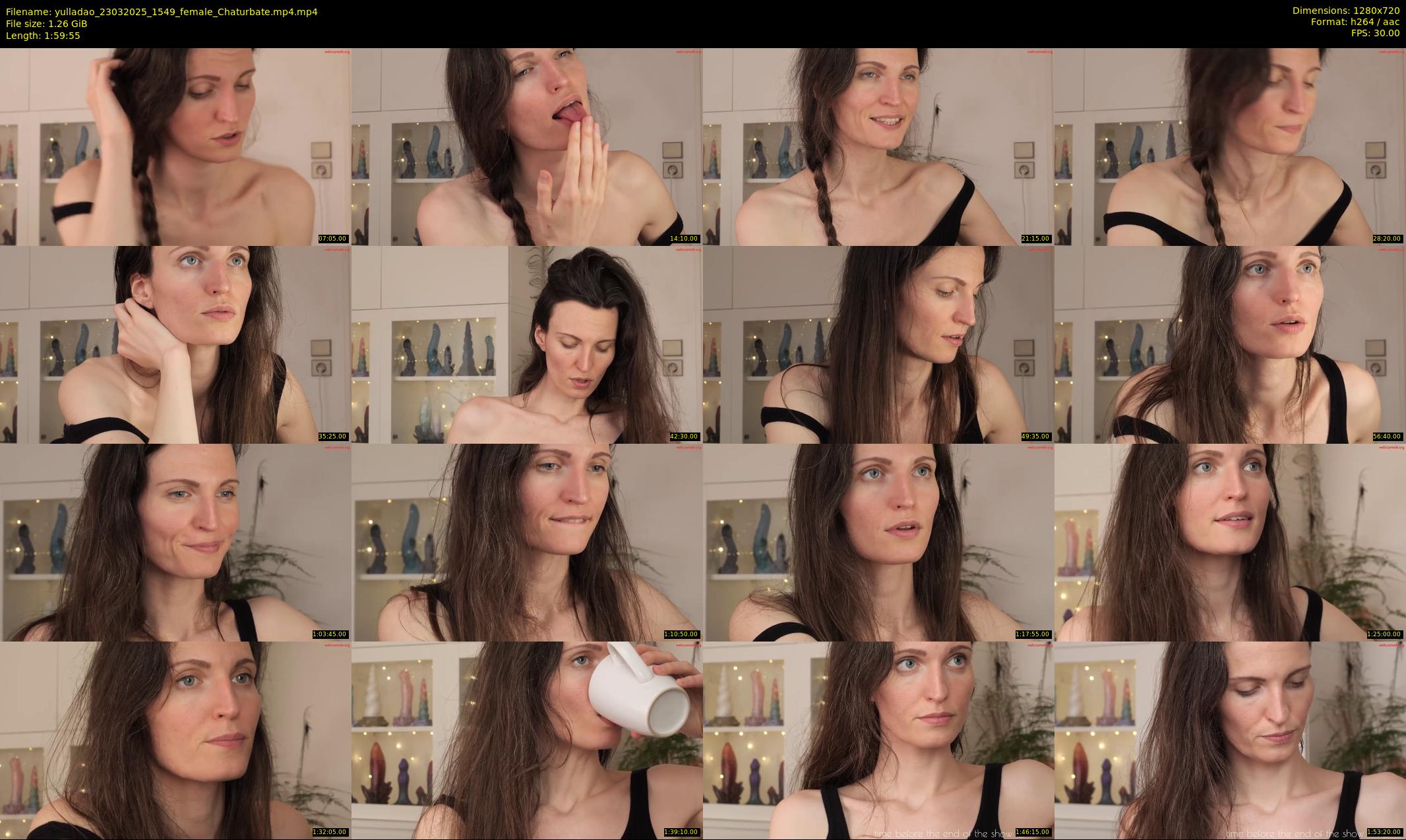 yulladao — 120 minute Chaturbate female cam show recording, 720p, Mar 23, 2025