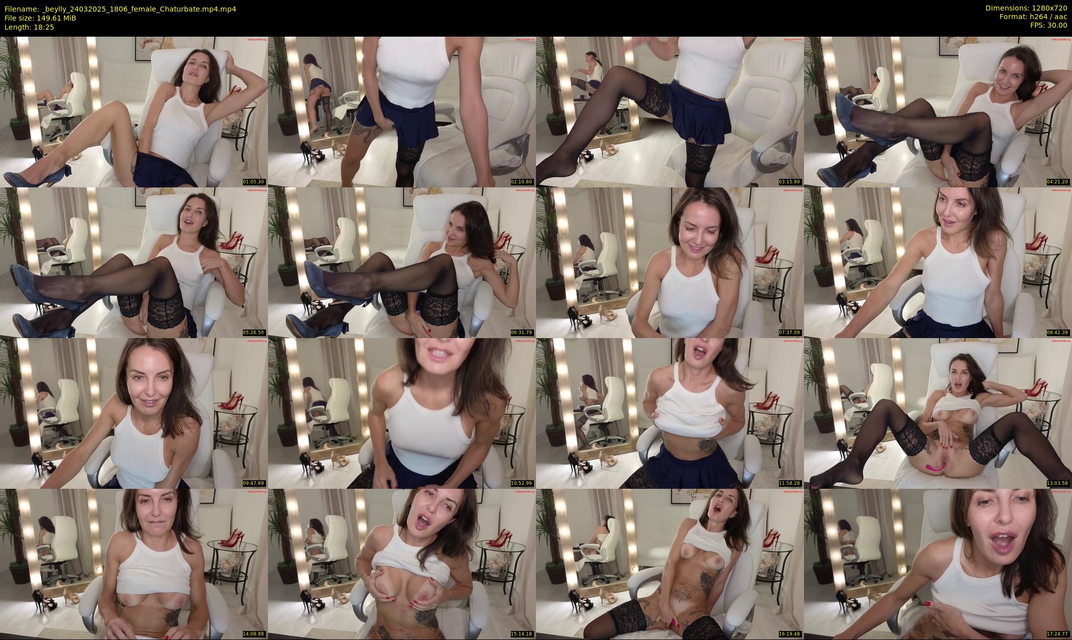 _beylly — 19 minute Chaturbate female cam show recording, 720p, Mar 24, 2025