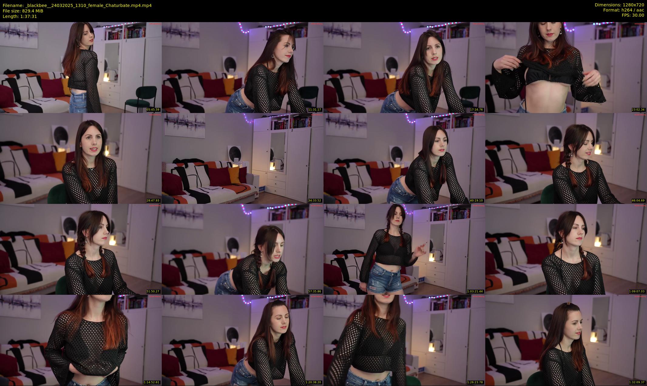 _blackbee_ — 98 minute Chaturbate female cam show recording, 720p, Mar 24, 2025