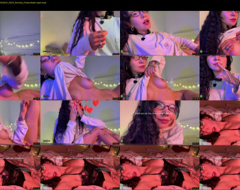 _deepthroatgalactica — 41 minute Chaturbate couple cam show recording, 720p, Mar 25, 2025
