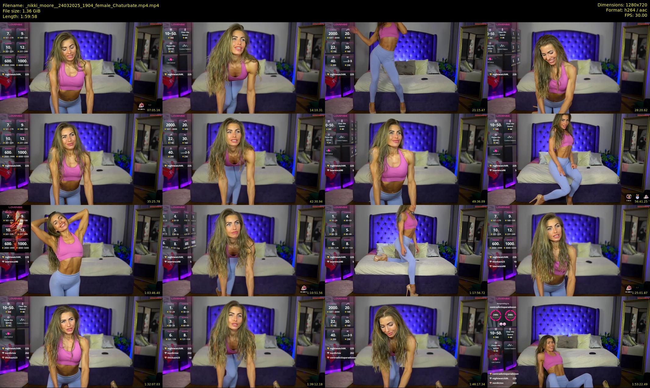 _nikki_moore_ — 120 minute Chaturbate female cam show recording, 720p, Mar 24, 2025