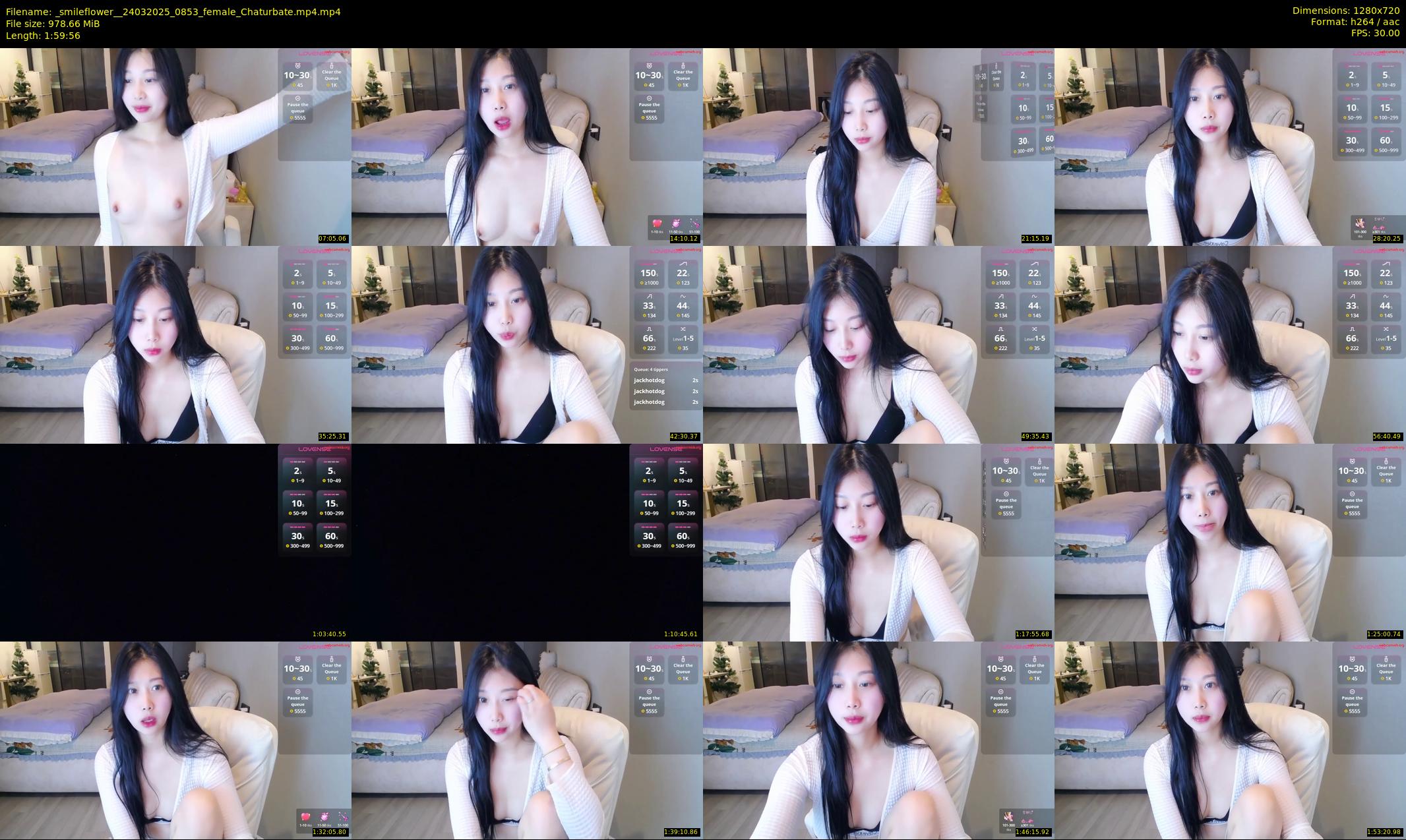 _smileflower_ — 120 minute Chaturbate female cam show recording, 720p, Mar 24, 2025