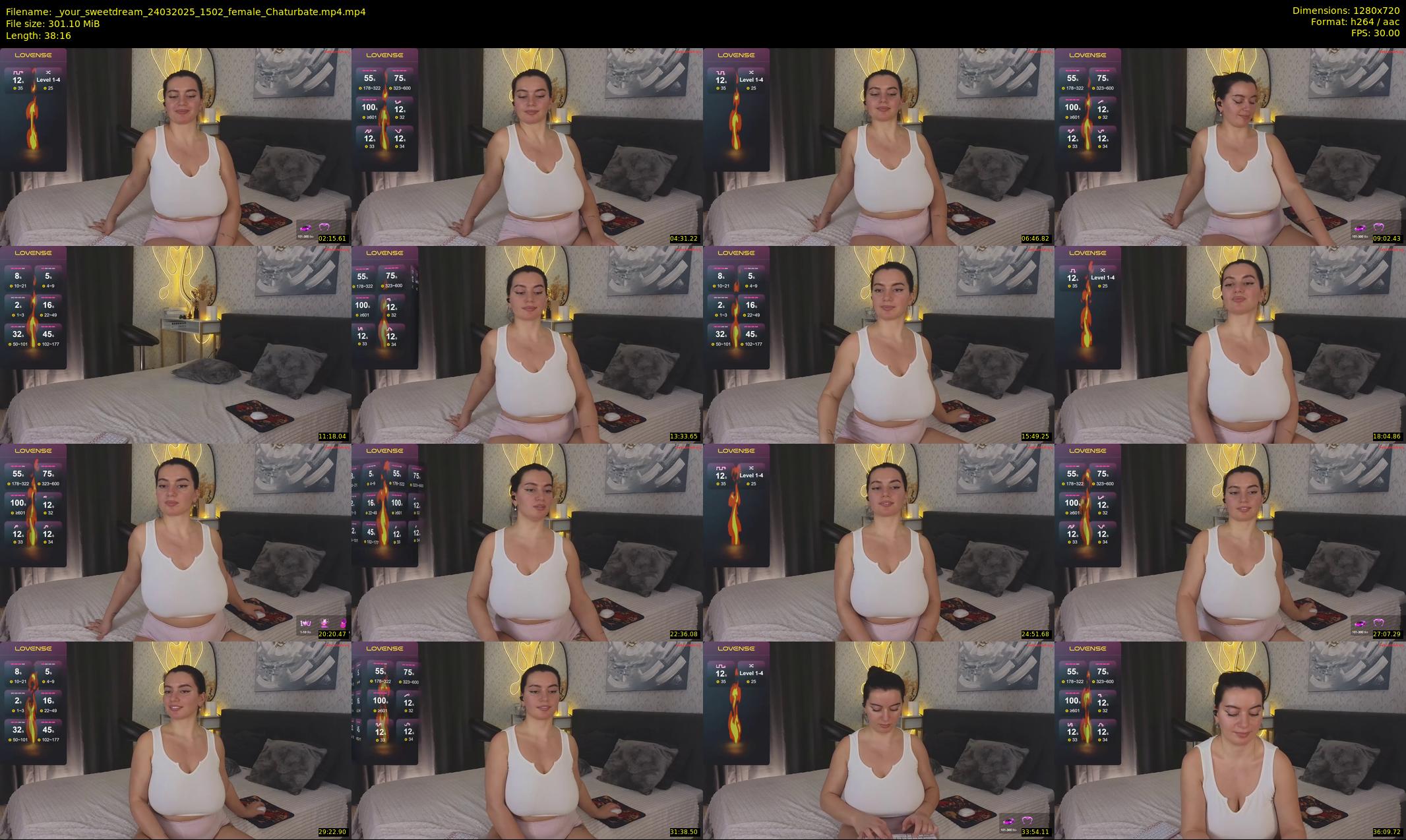 _your_sweetdream — 39 minute Chaturbate female cam show recording, 720p, Mar 24, 2025
