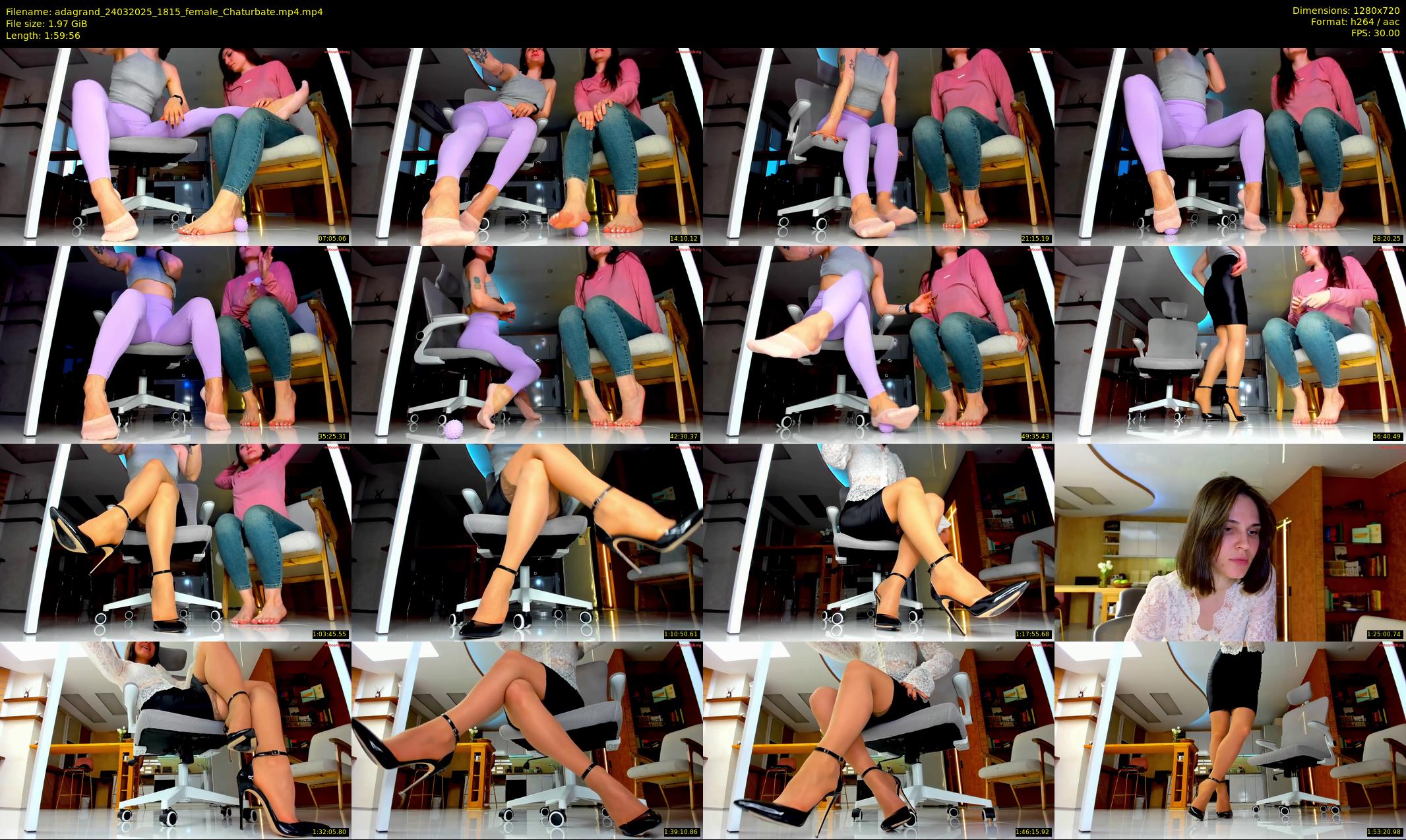 adagrand — 120 minute Chaturbate female cam show recording, 720p, Mar 24, 2025