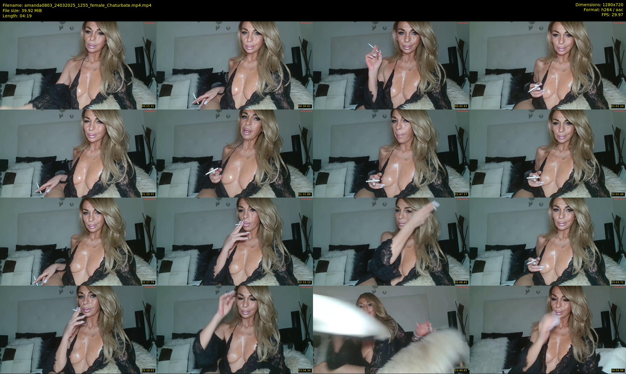 amanda0803 — 5 minute Chaturbate female cam show recording, 720p, Mar 24, 2025