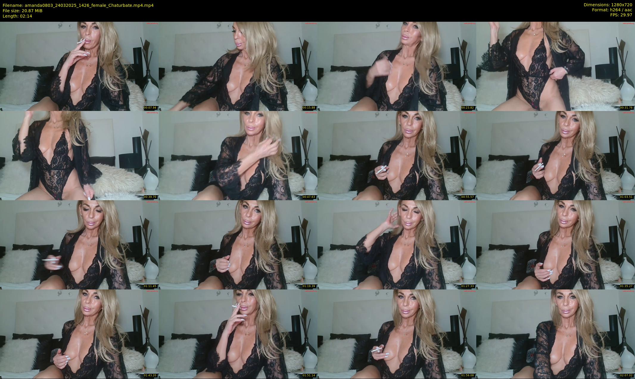 amanda0803 — 3 minute Chaturbate female cam show recording, 720p, Mar 24, 2025