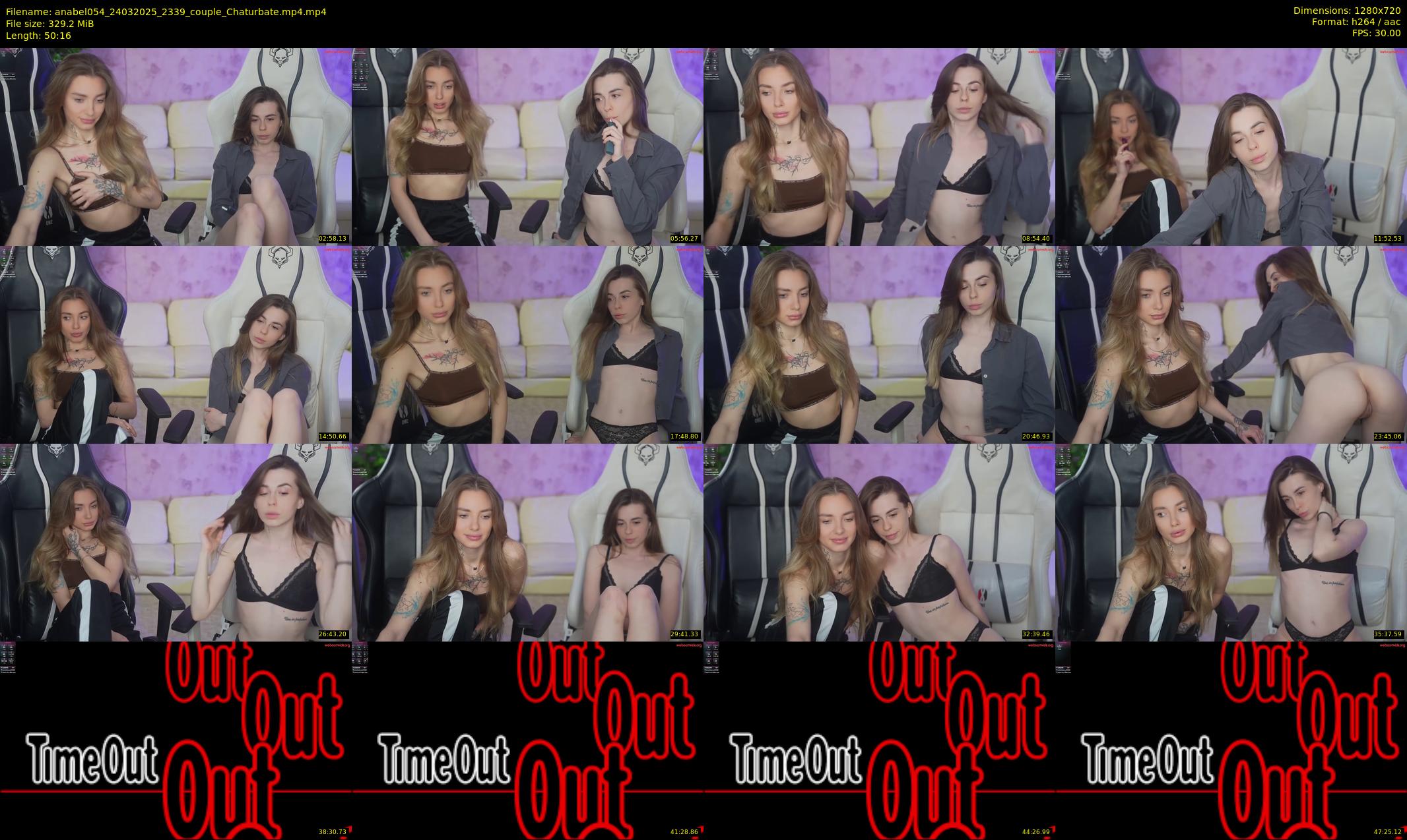 anabel054 — 51 minute Chaturbate female cam show recording, 720p, Mar 24, 2025