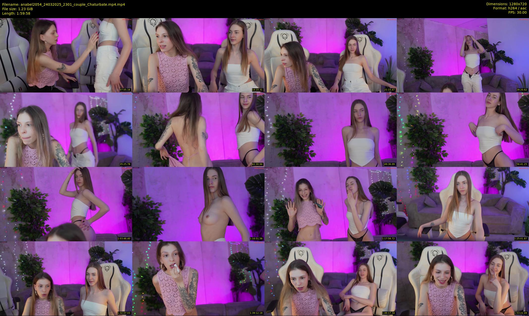 anabel2054 — 120 minute Chaturbate female cam show recording, 720p, Mar 24, 2025