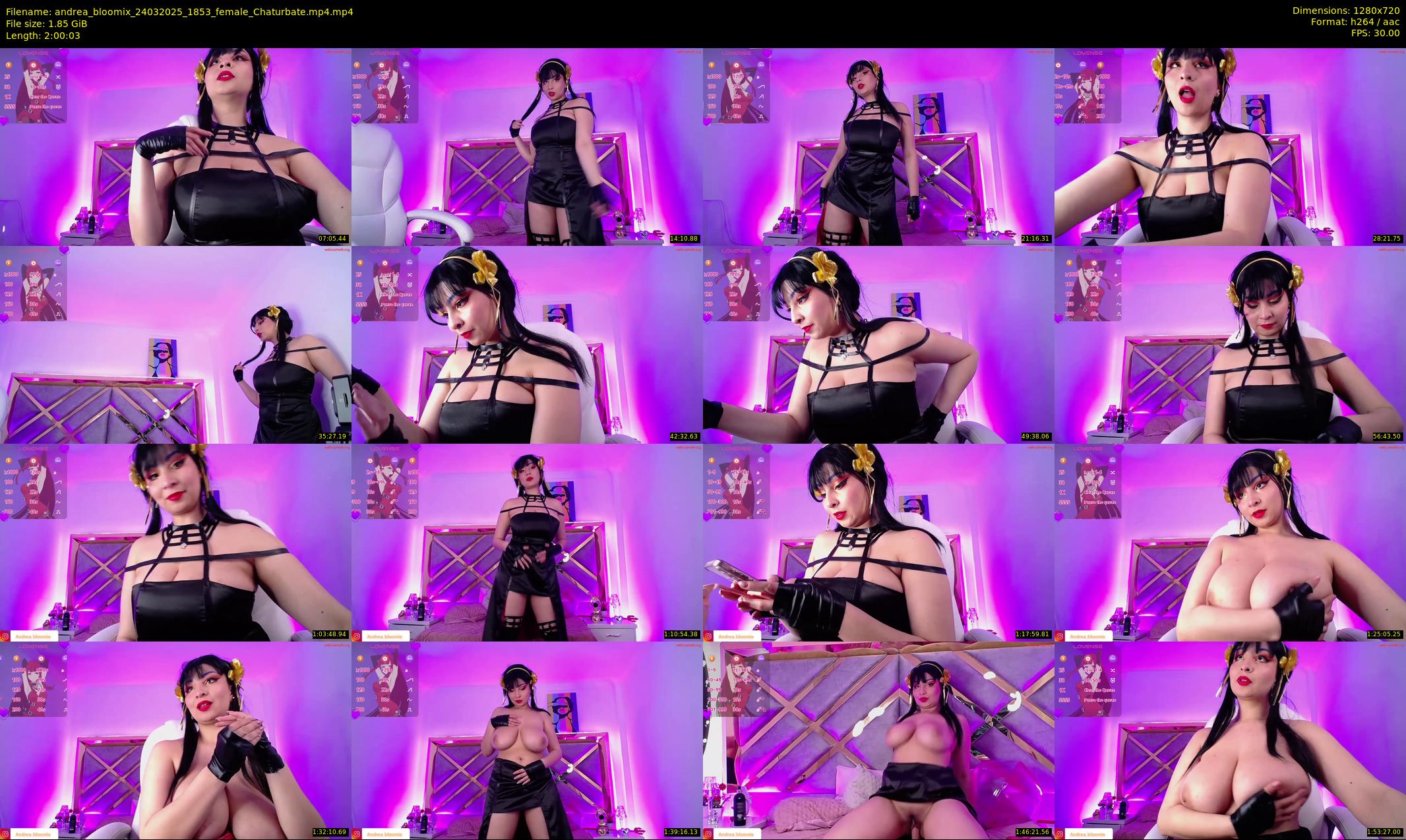 andrea_bloomix — 121 minute Chaturbate female cam show recording, 720p, Mar 24, 2025