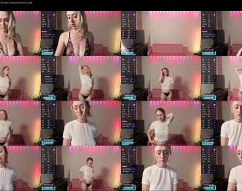 aria_b1 — 8 minute Chaturbate female cam show recording, 720p, Mar 25, 2025