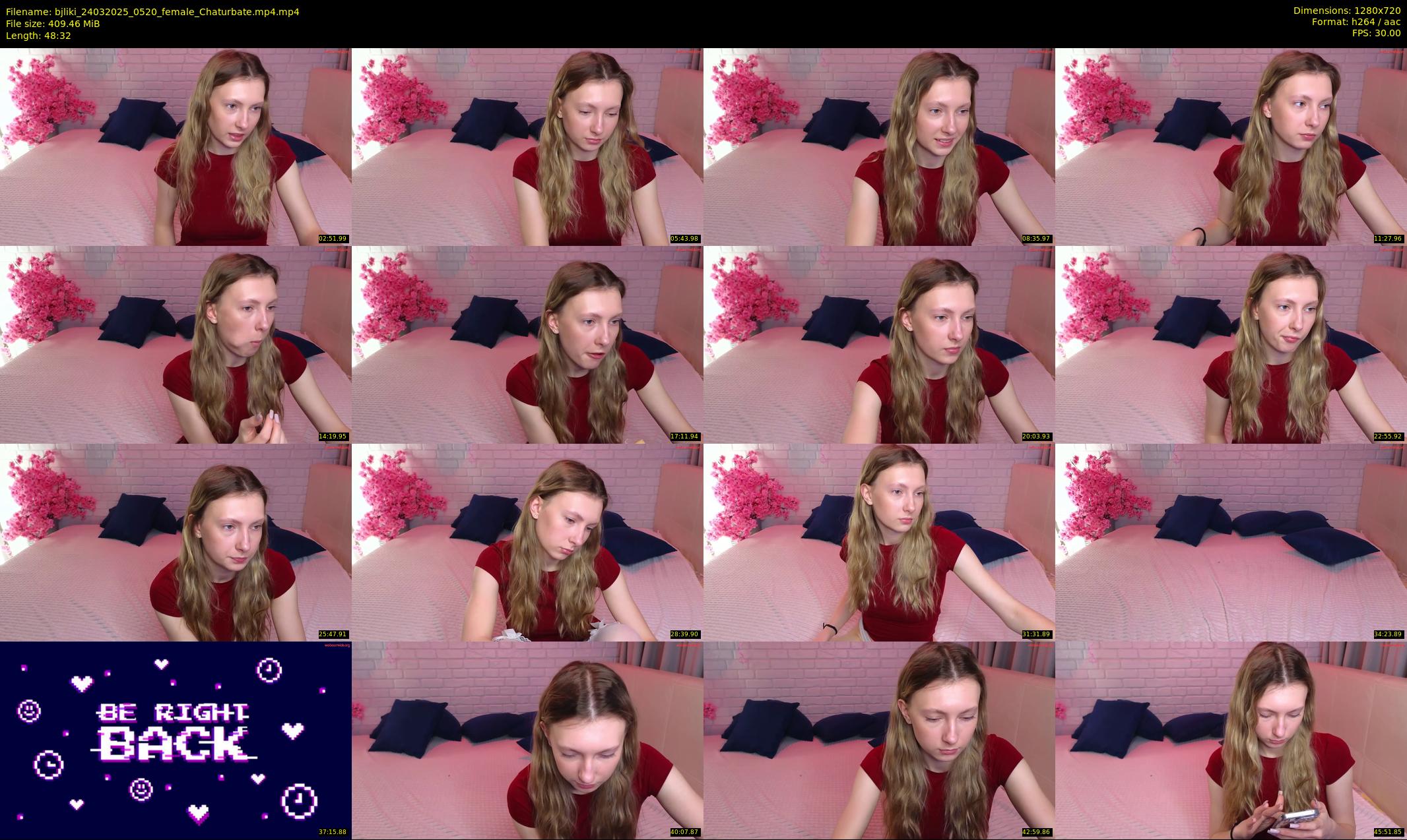 bjliki — 49 minute Chaturbate couple cam show recording, 720p, Mar 24, 2025