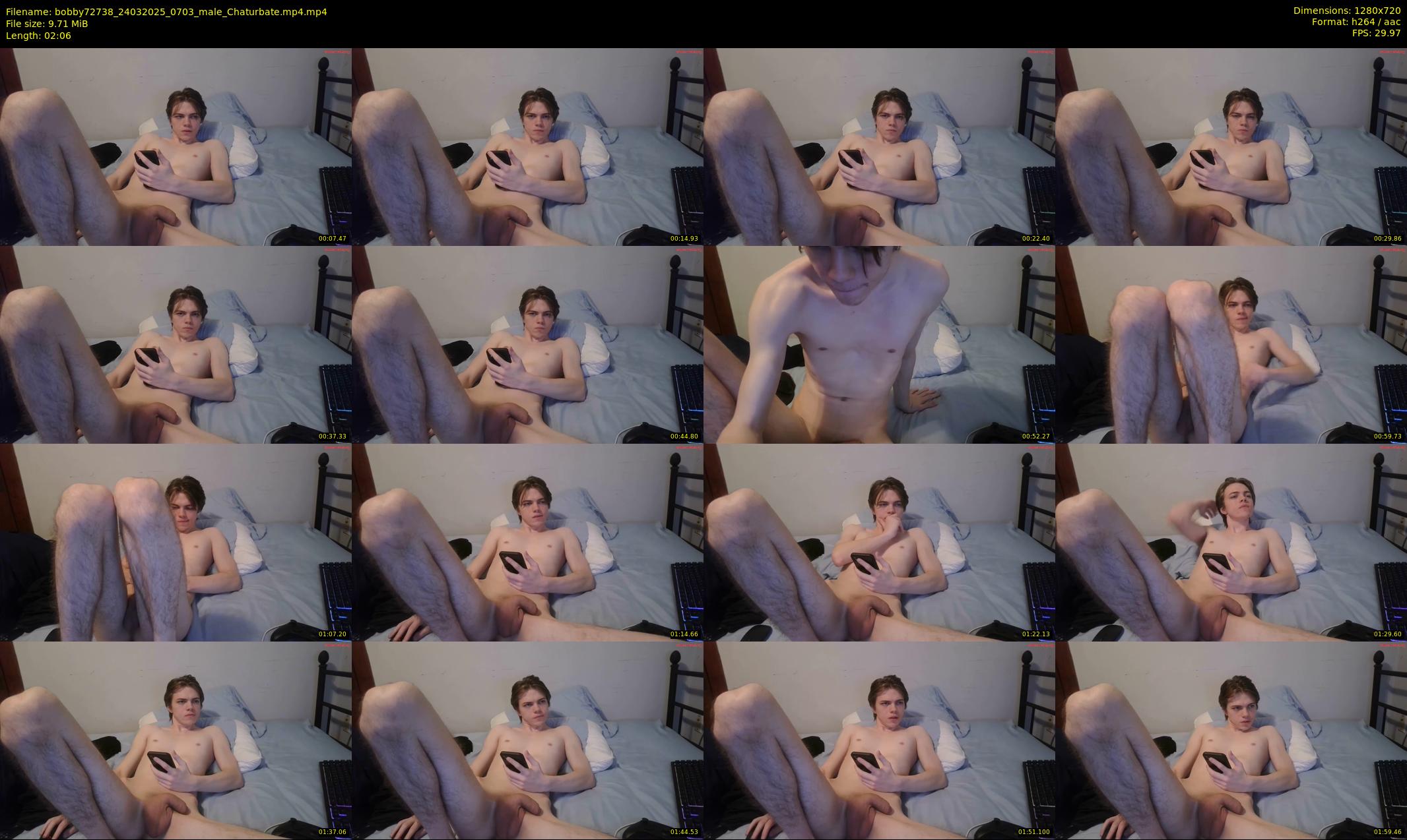 bobby72738 — 3 minute Chaturbate male cam show recording, 720p, Mar 24, 2025