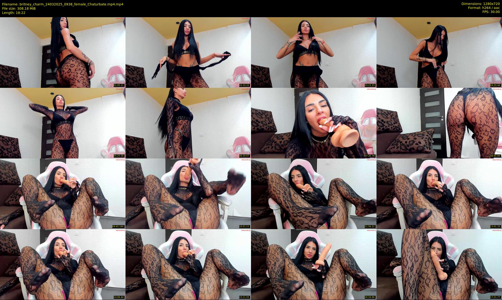 britney_charm — 19 minute Chaturbate female cam show recording, 720p, Mar 24, 2025