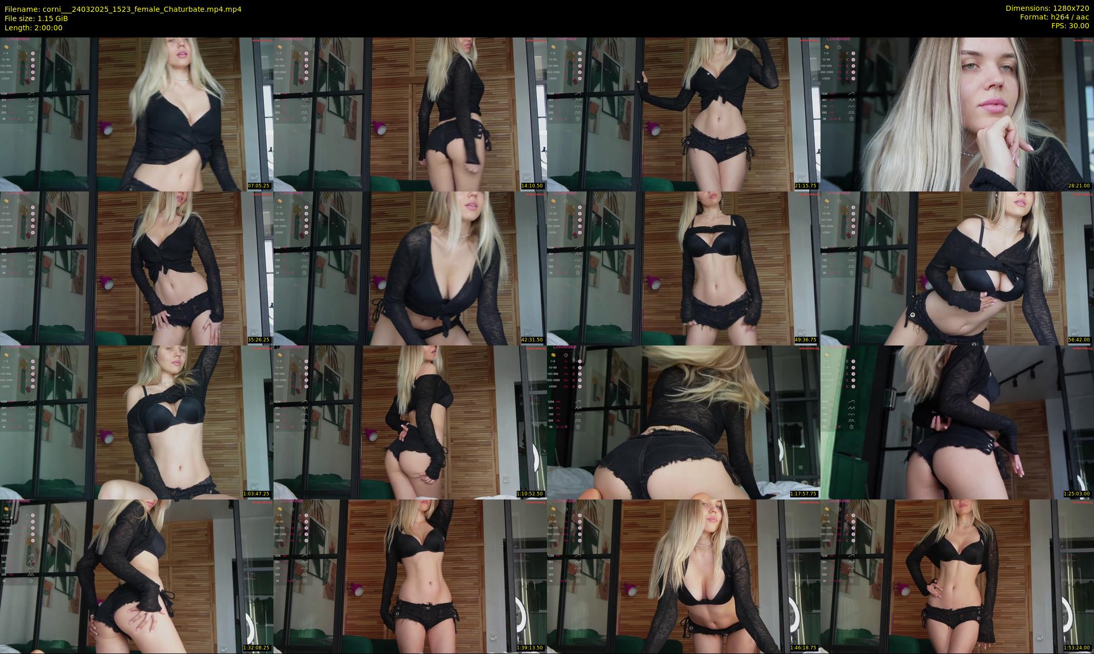 corni__ — 120 minute Chaturbate female cam show recording, 720p, Mar 24, 2025