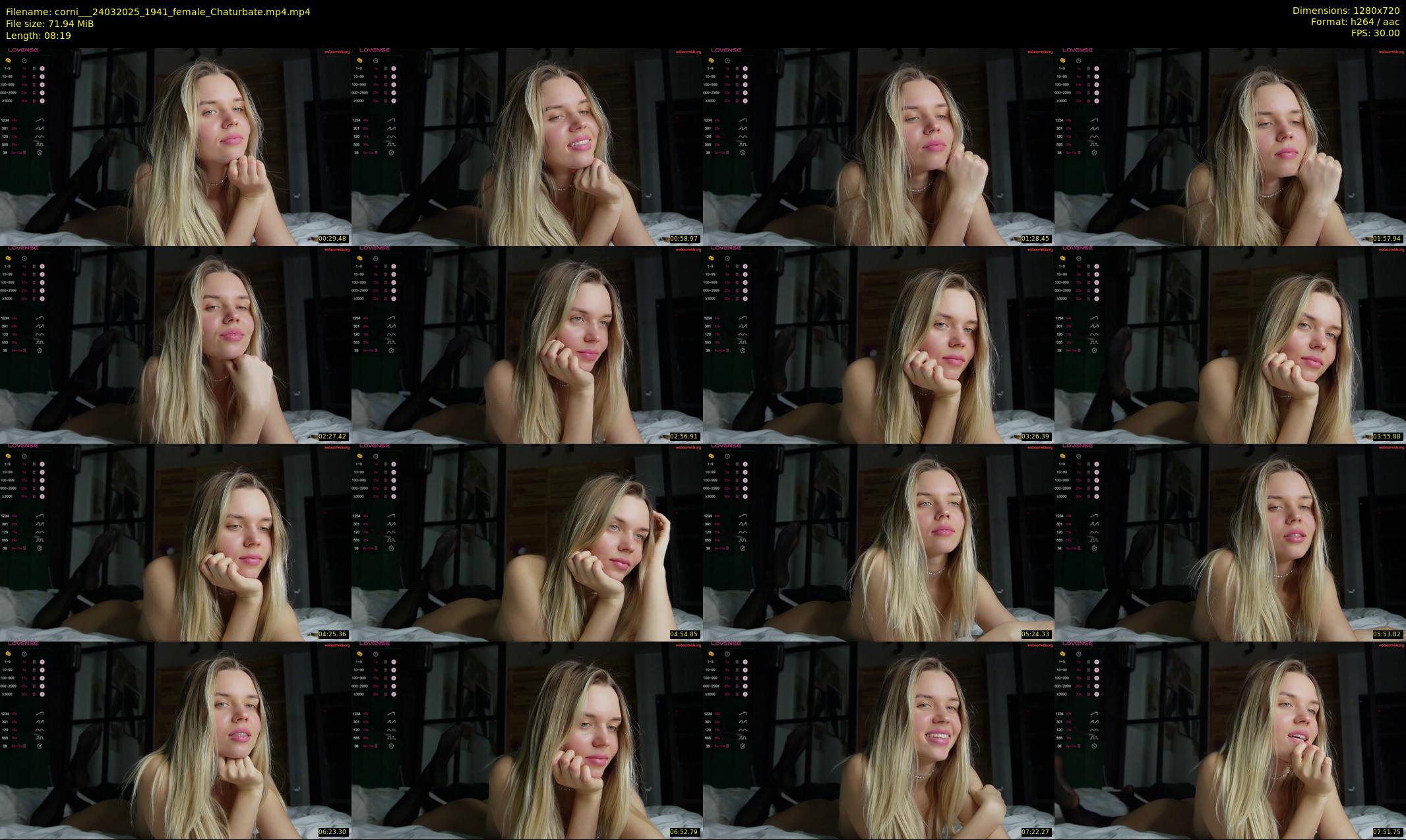 corni__ — 9 minute Chaturbate female cam show recording, 720p, Mar 24, 2025