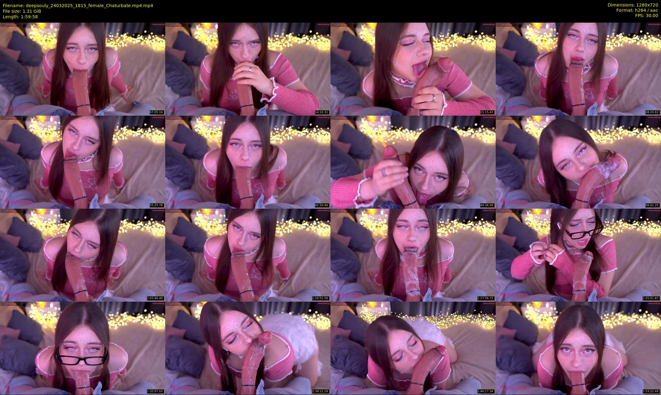deepsouly — 120 minute Chaturbate female cam show recording, 720p, Mar 24, 2025