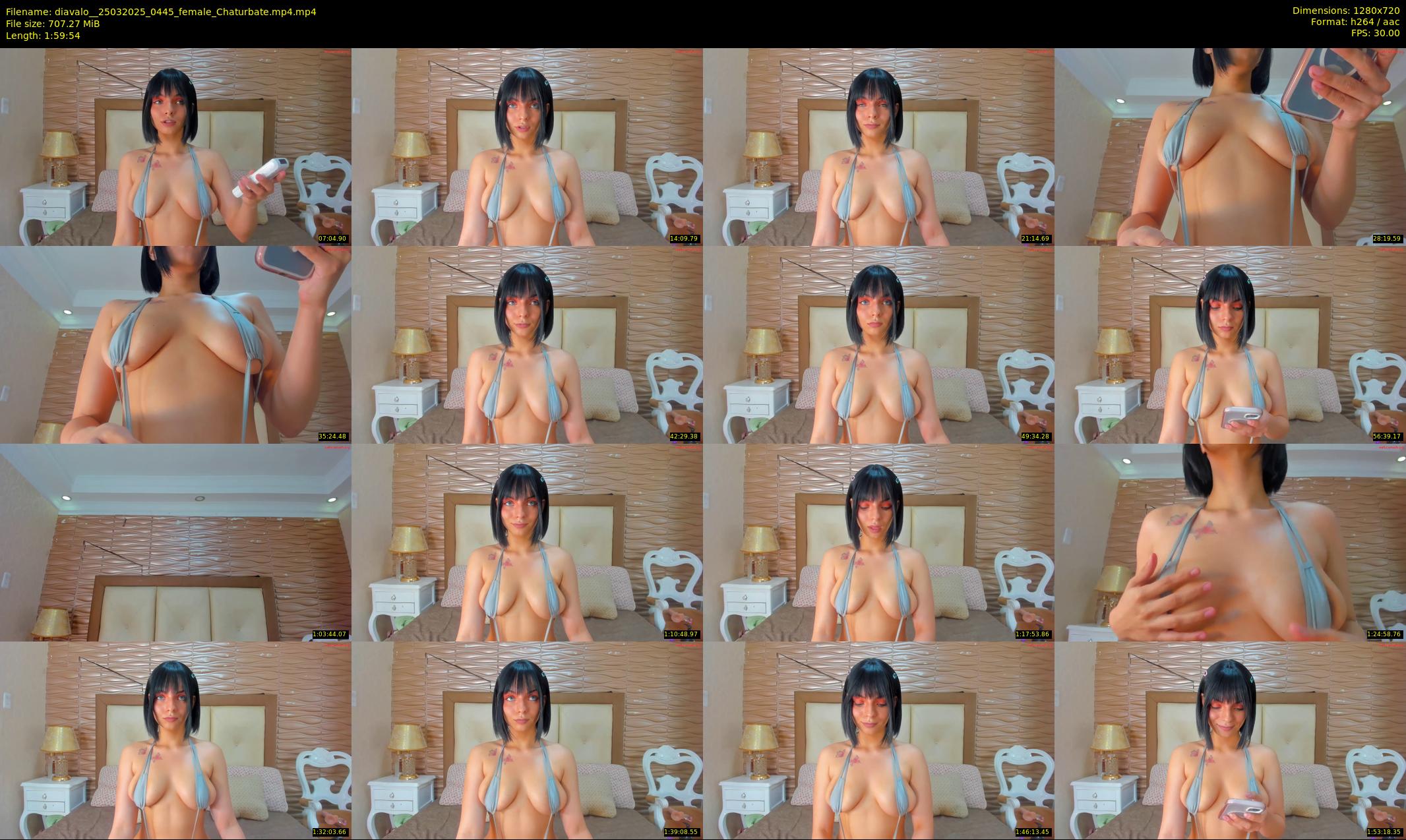 diavalo_ — 120 minute Chaturbate female cam show recording, 720p, Mar 25, 2025